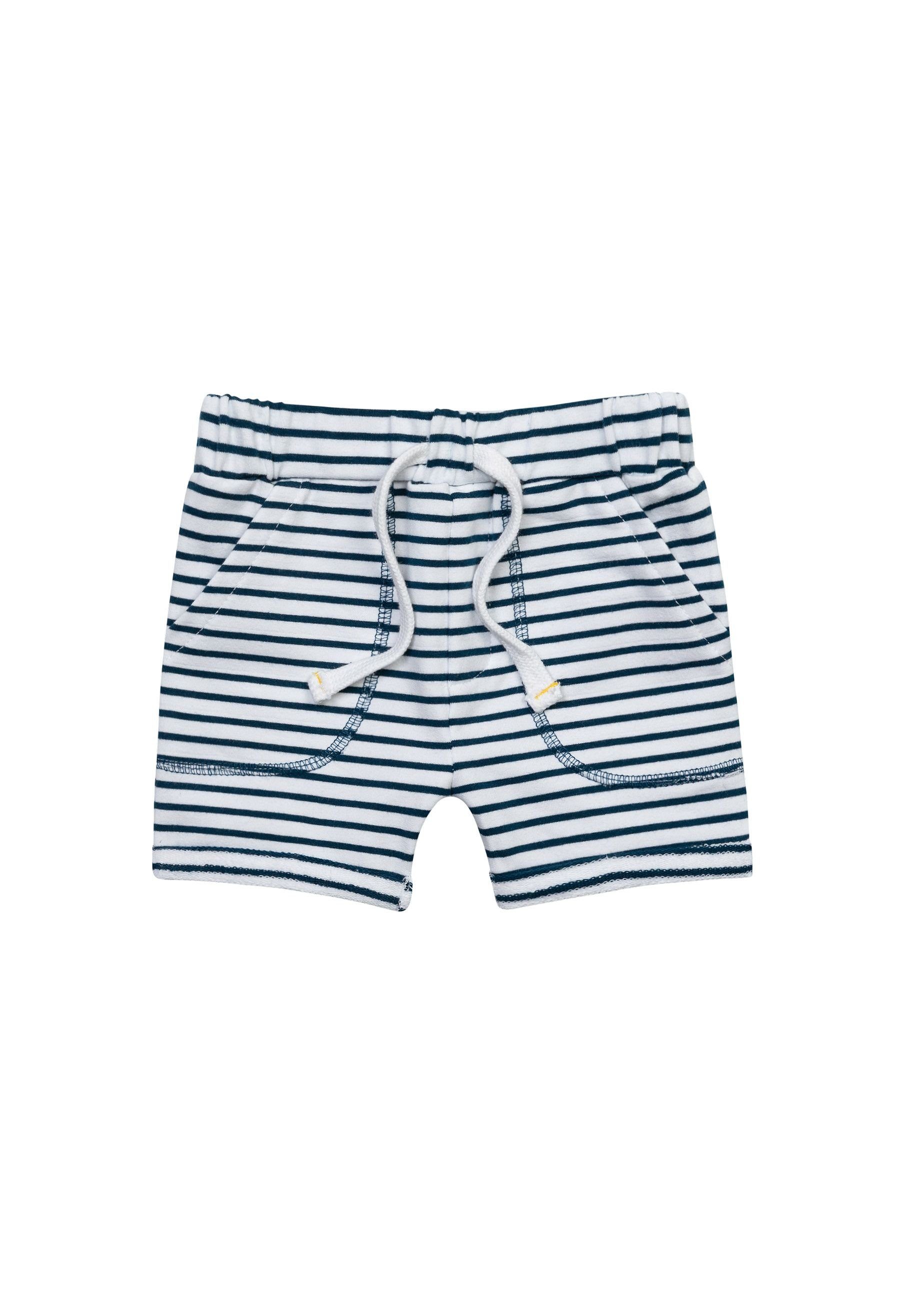 Shorts Dunkelblau Shorts & T-Shirt MINOTI und T-Shirt (3m-3y)