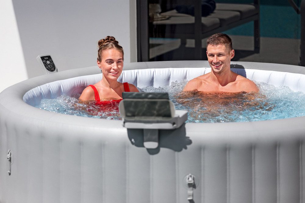 Bestway Whirlpool Bestway Xtras LAY-Z-SPA 4-in-1-Ablagetablett 32,2 x 30,2 x 18,15 cm – Bild 2 von 5