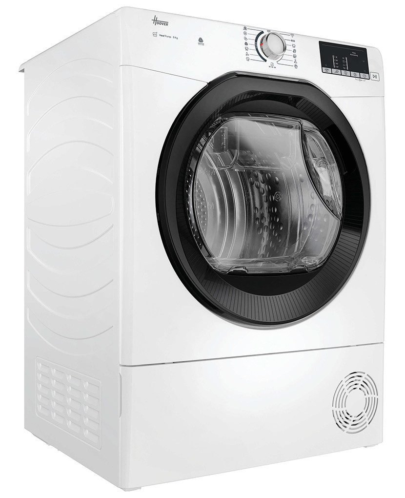 Hoover Wärmepumpentrockner HR EH8N2DBE-S, WiFi + Bluetooth, Woolmark, AquaVision, Startzeitvorwahl