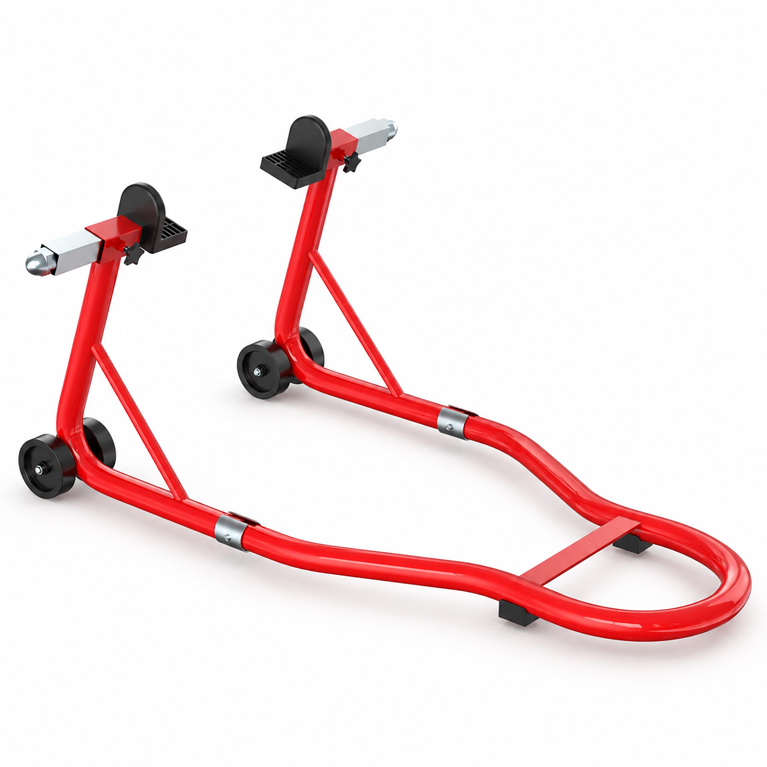 relaxdays Motorradheber Motorrad Ständer 450kg, max. Hubhöhe: 34 cm, 1-tlg., Hinterrad