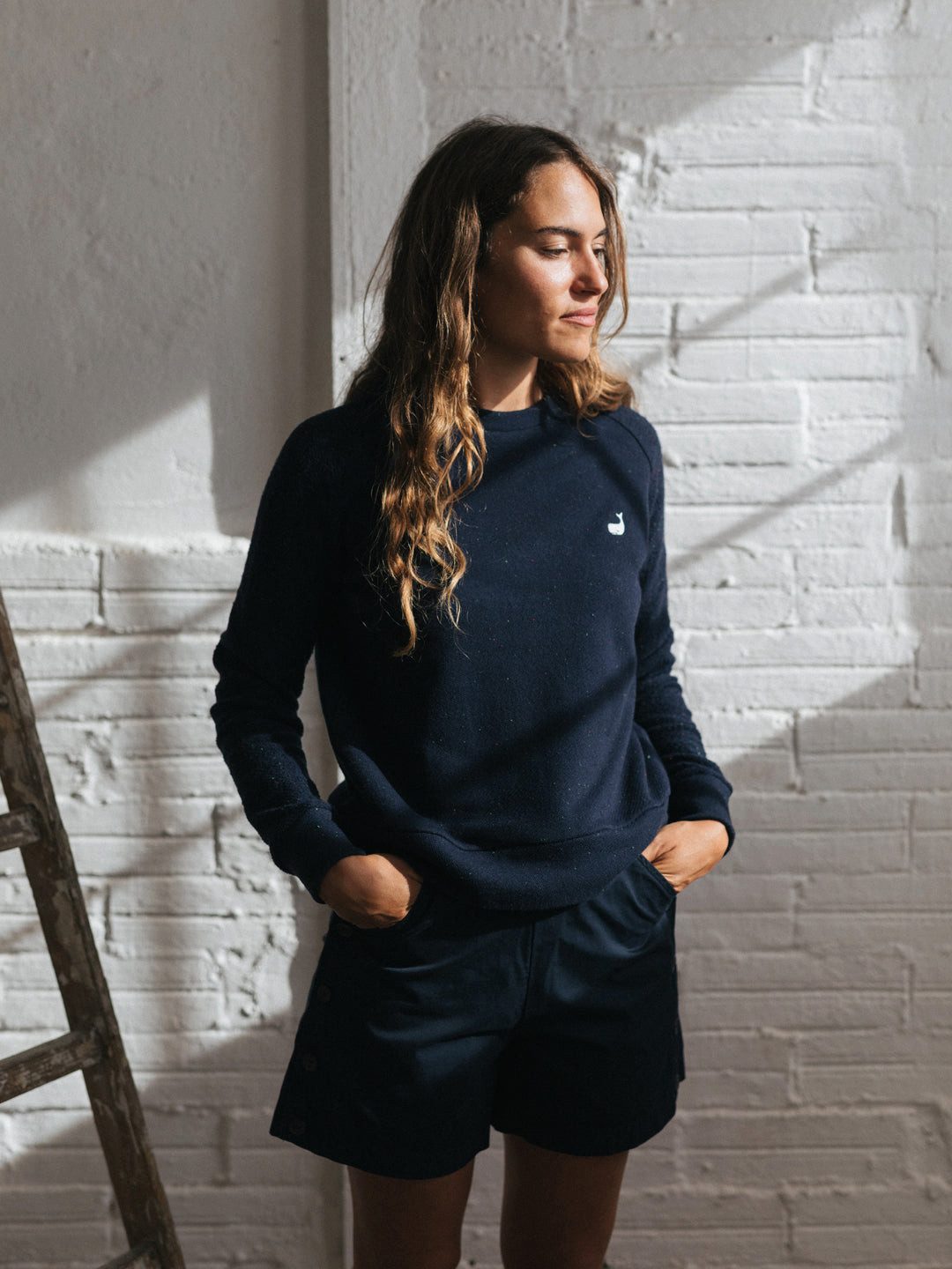 TWOTHIRDS Sweatshirt Santa Fe - Navy günstig online kaufen
