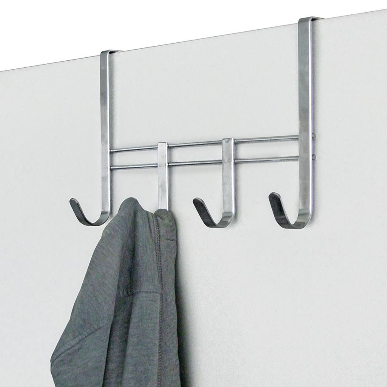 BURI Handtuchhalter Metall Türgarderobe mit 4 günstig online kaufen