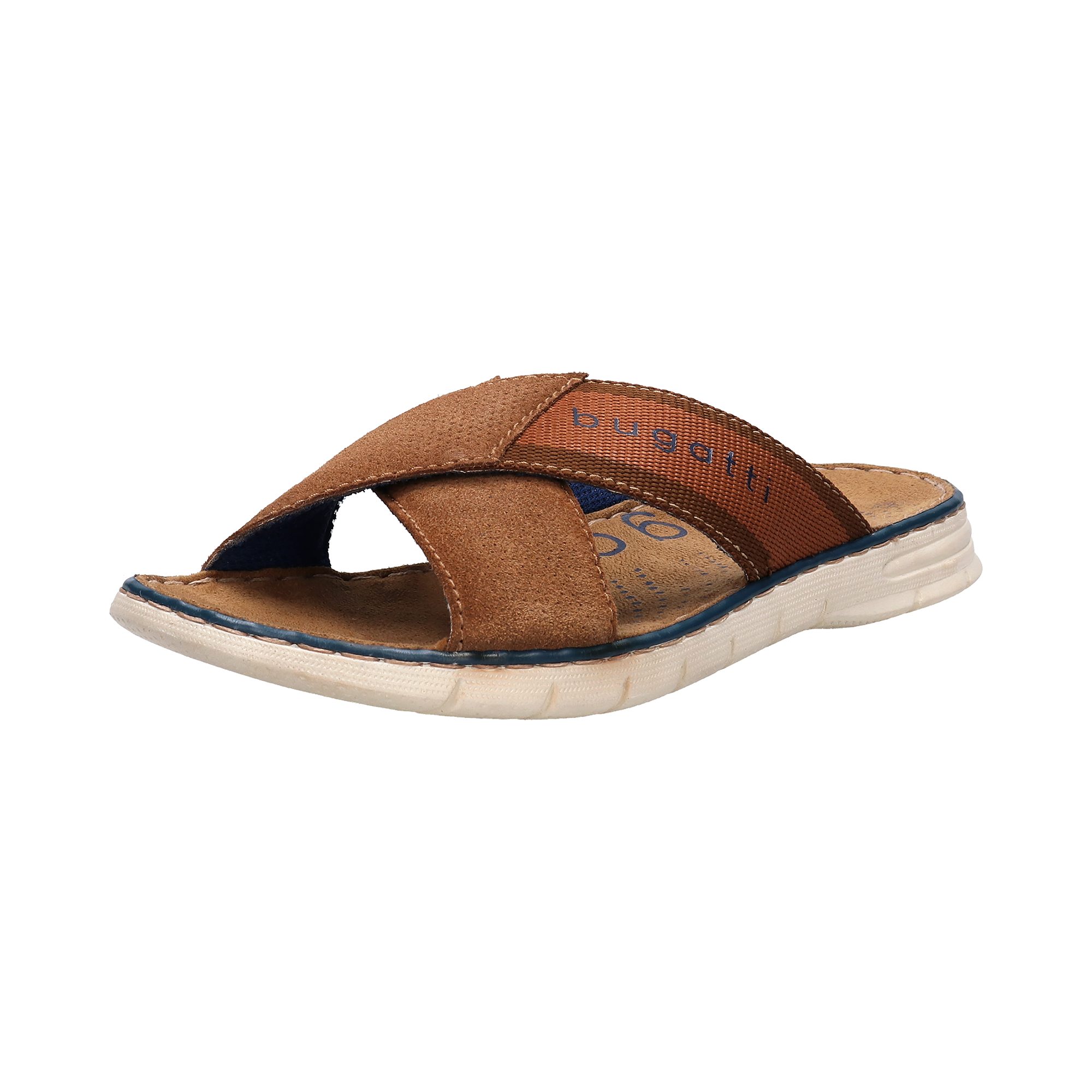bugatti Pantolette Sommerschuh, Hausschuh, Strandschuh mit Kreuz-Steg günstig online kaufen
