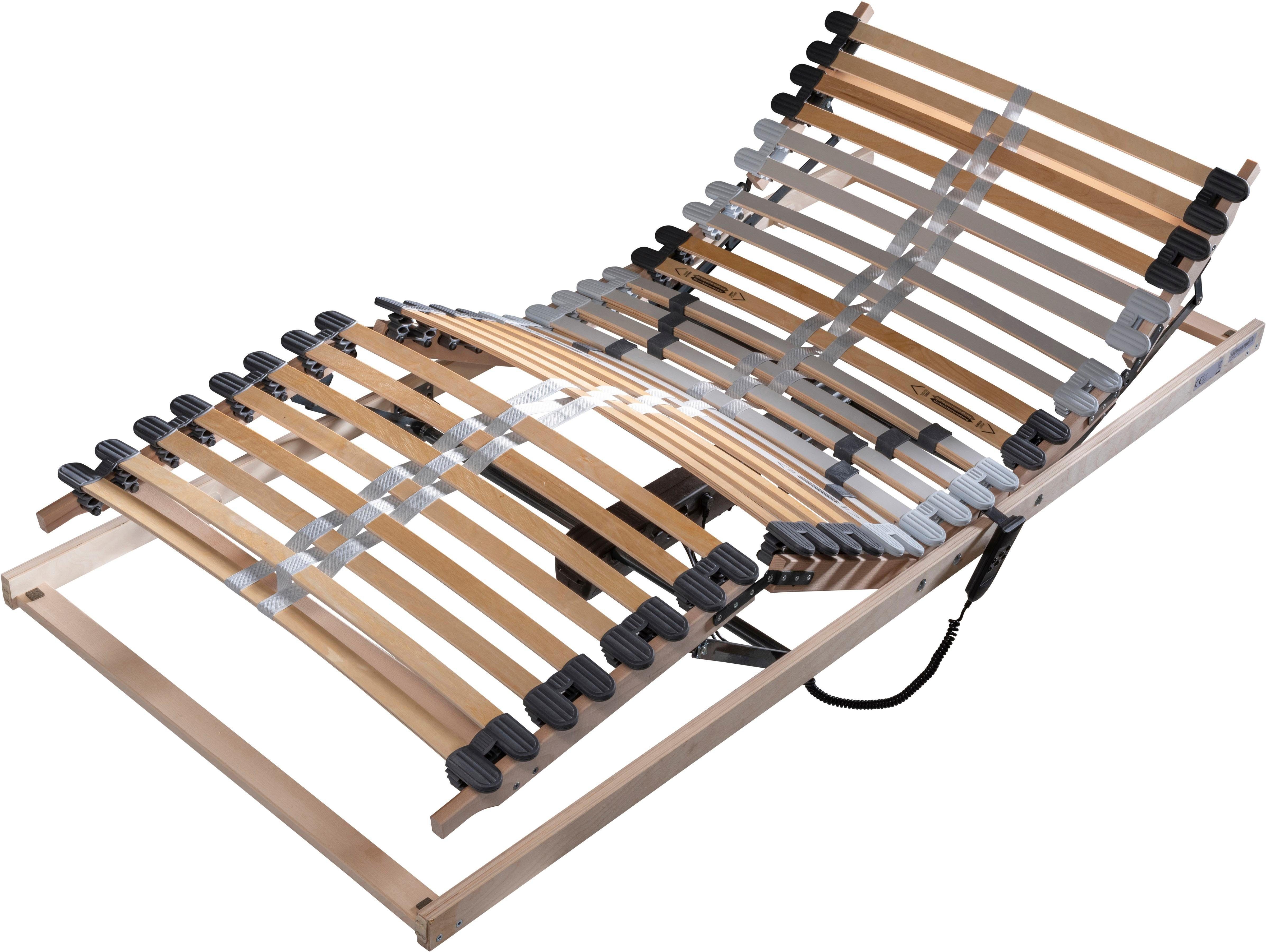 Lattenrost mit Motor 2507 MO, alina, Kopfteil motorisch verstellbar, Fußtei günstig online kaufen