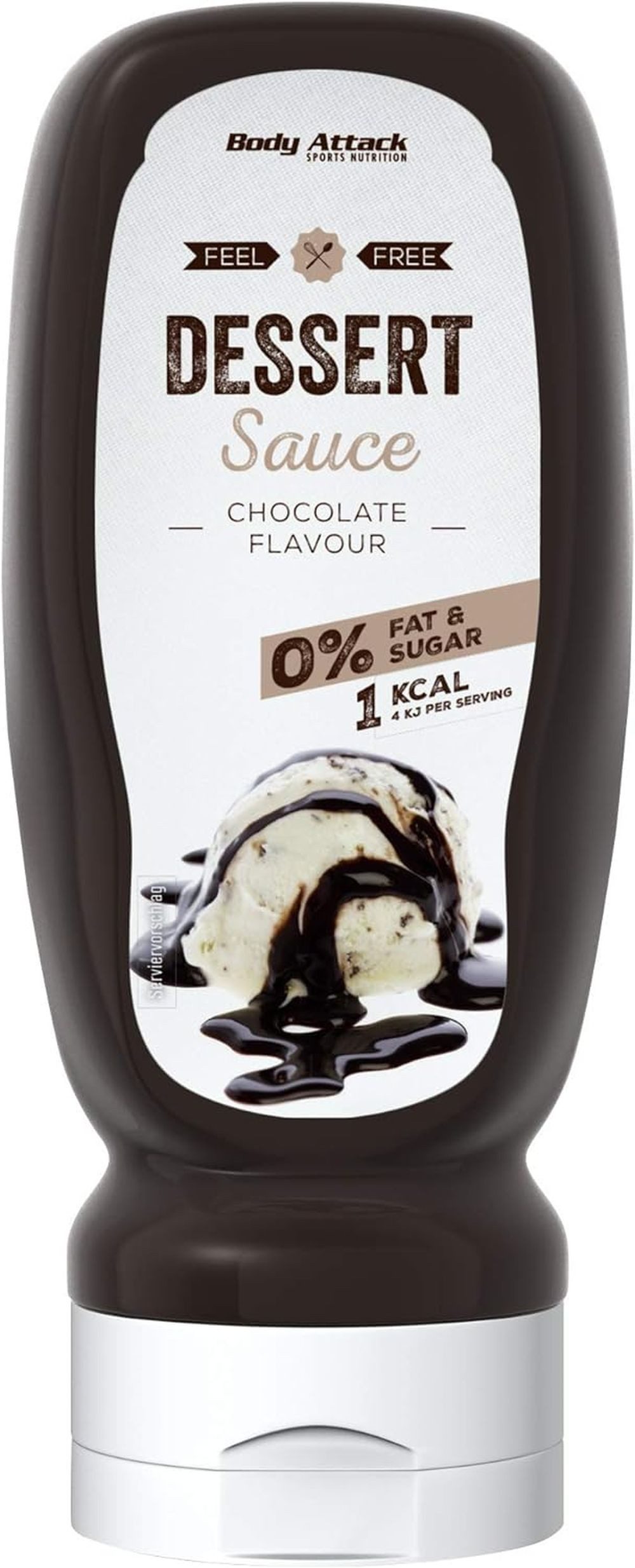 Body Attack Body Attack Dessert Sauce Chocolate- 320 ml Flüssig