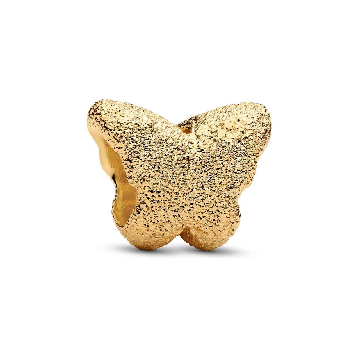 Pandora Bead 764046C00, Goldfarbener Schmetterling Mini