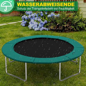 Bettizia Trampolin-Abdeckplane Trampolin Randabdeckung,Ø426cm,Grün,reißfestes Trampolinzubehör