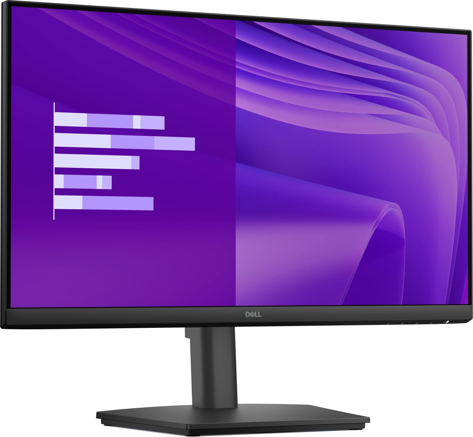 Dell Pro E2425HSM - LED - 61 cm (24) TFT-Monitor (1920 x 1080 px, Full HD, 8 ms Reaktionszeit, 100 Hz, IPS, Lautsprecher, HDCP, Pivot, Höhenverstellbar)