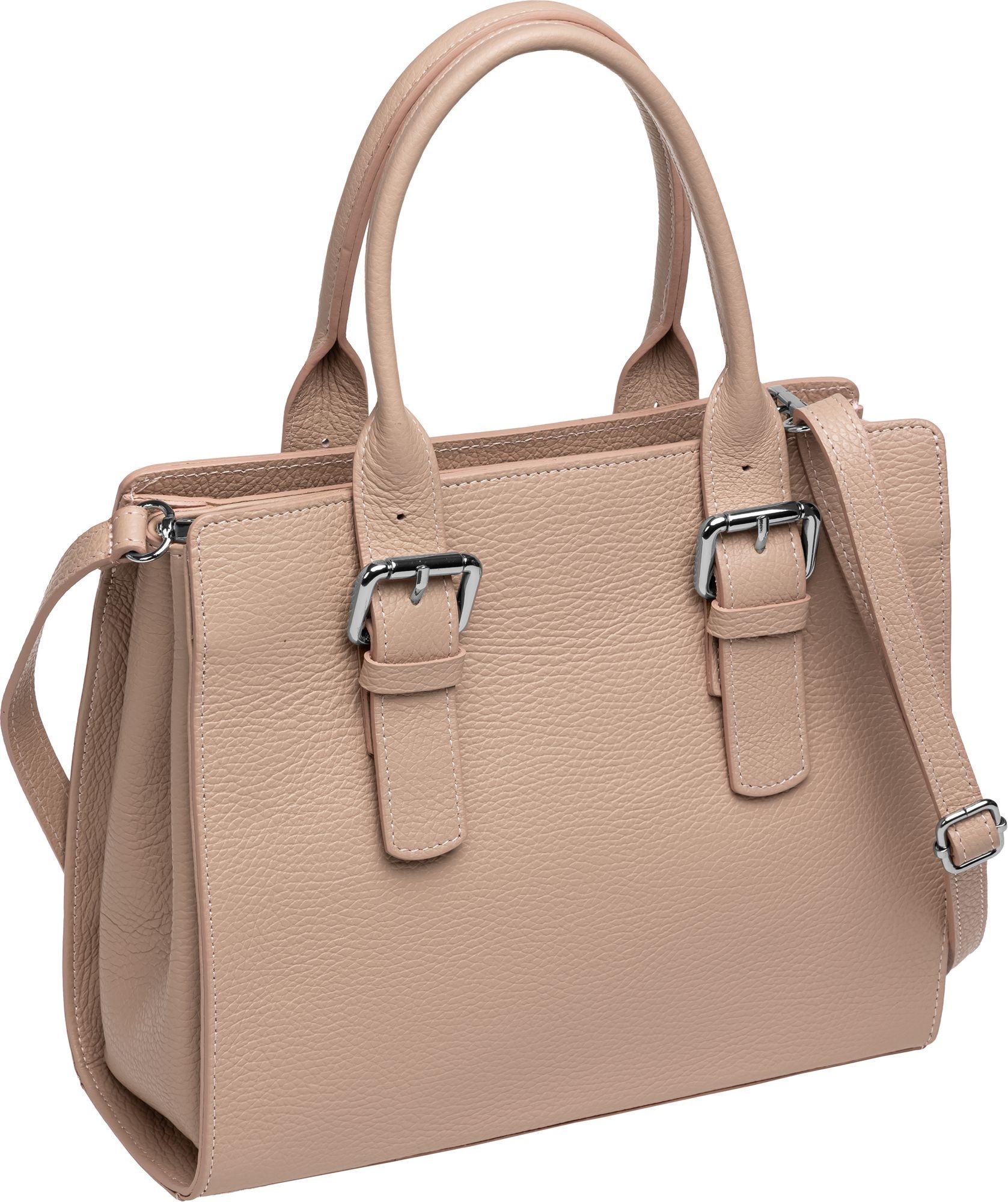 Caspar Henkeltasche Damen Leder Handtasche Kelly günstig online kaufen