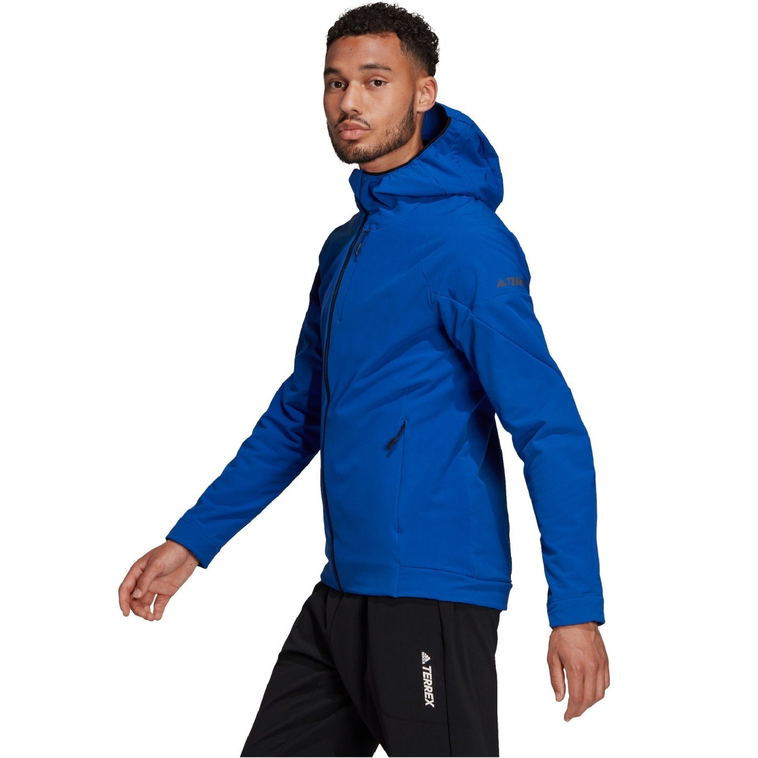adidas Sportswear Softshelljacke Hi-Loft Jk Allwetter- Touren-Softshelljacke Herren blau