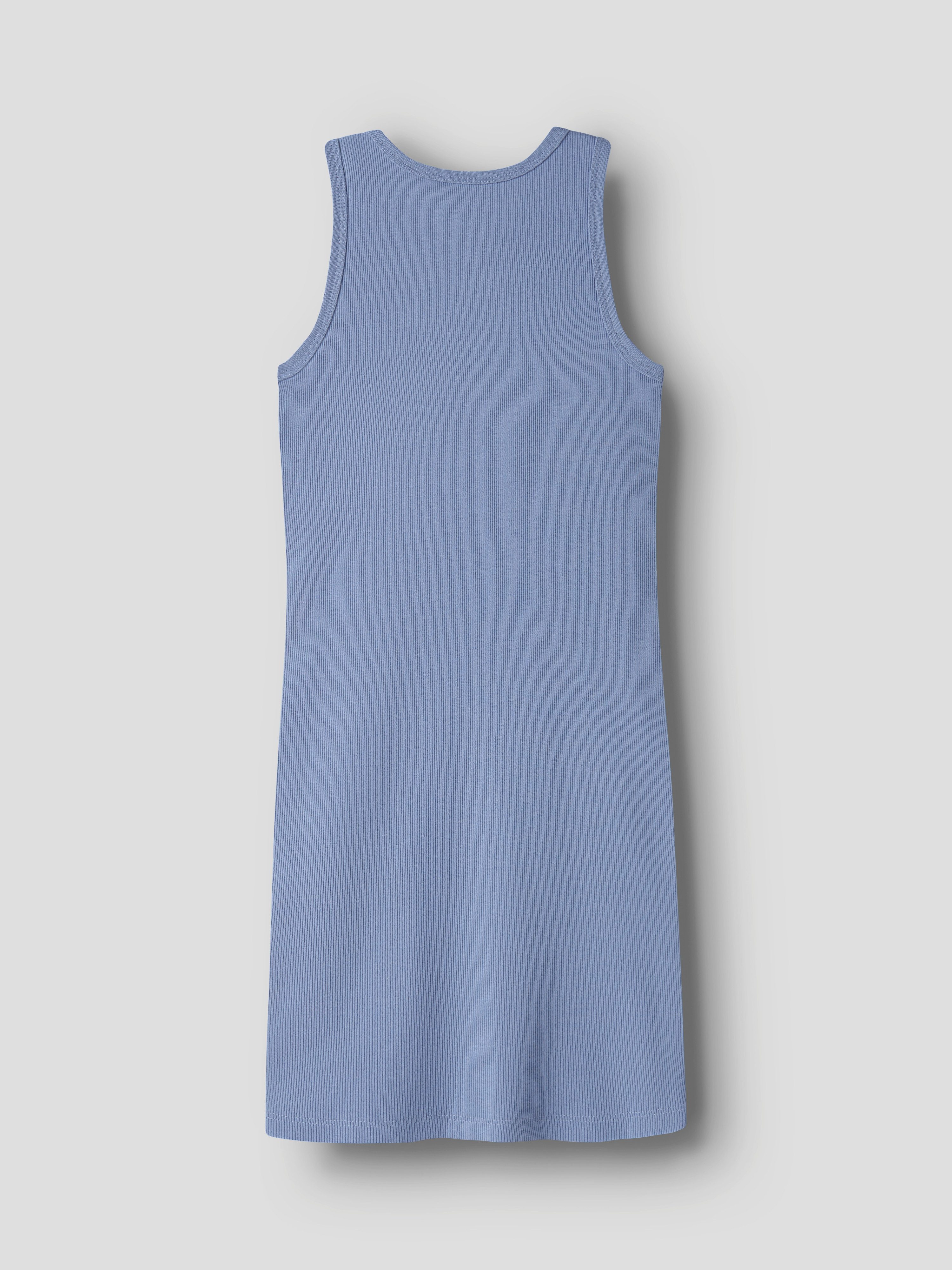 Name It Jerseykleid NKFNAKAL SL SLIM DRESS NOOS Baumwollmischung, Jersey Rippware