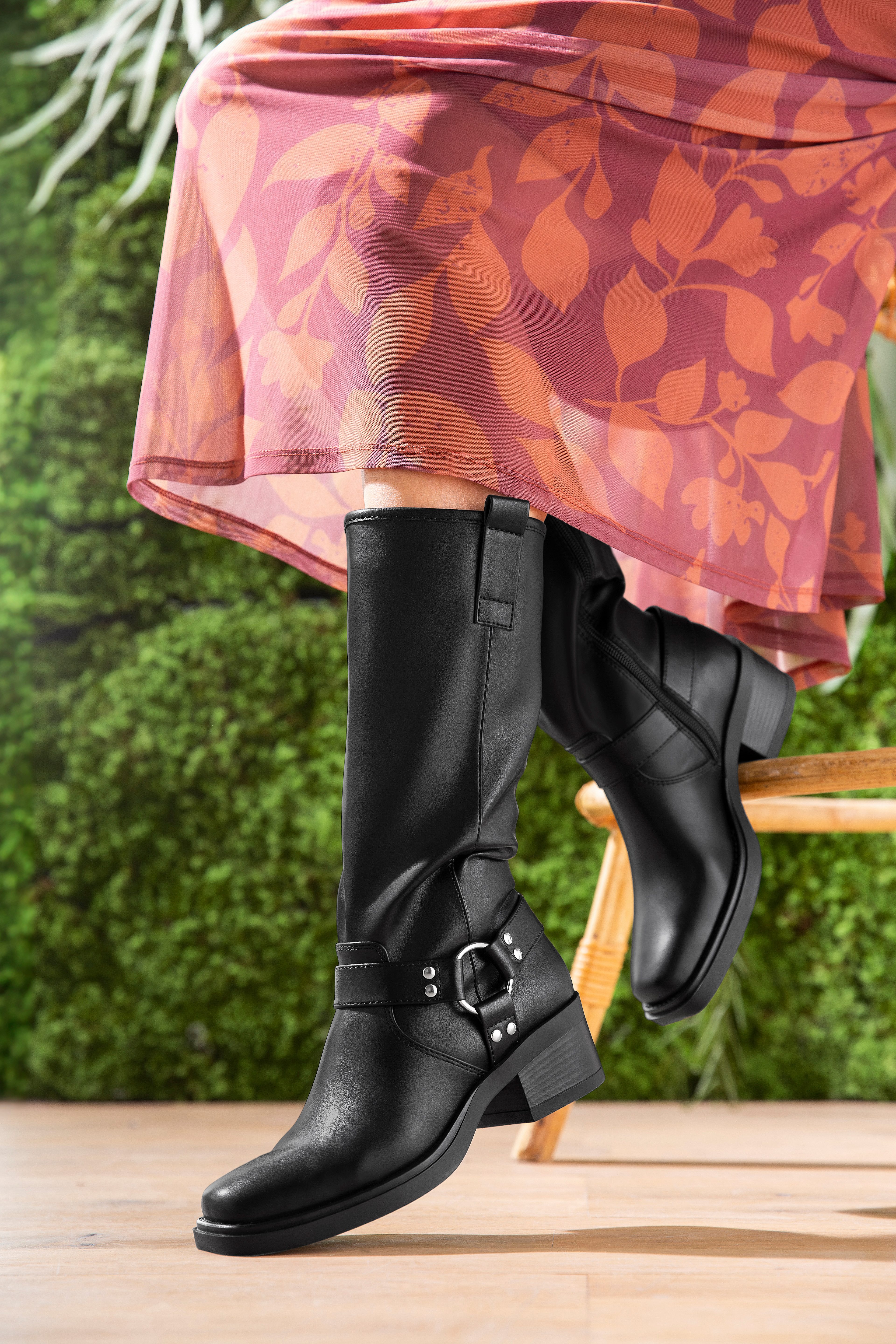 Aniston SHOES Stiefel Bikerstiefel mit Innen-Reißverschluss – Bild 3 von 5