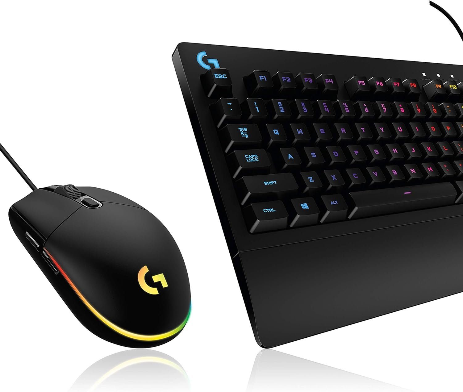 Logitech G G213 Prodigy Gaming Tastatur- und Maus-Set, RGB-Beleuchtung für ultimatives Gaming-Flai