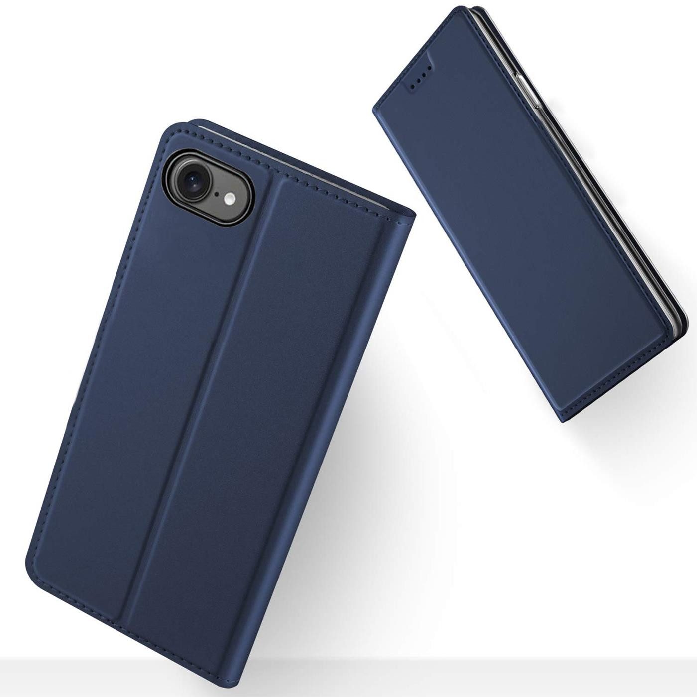 CoolGadget Handyhülle Magnet Case Handy Tasche für iPhone 17e / iPhone 16e 6,1 Zoll, Hülle Klapphülle Ultra Slim Flip Cover für iPhone 16e Schutzhülle
