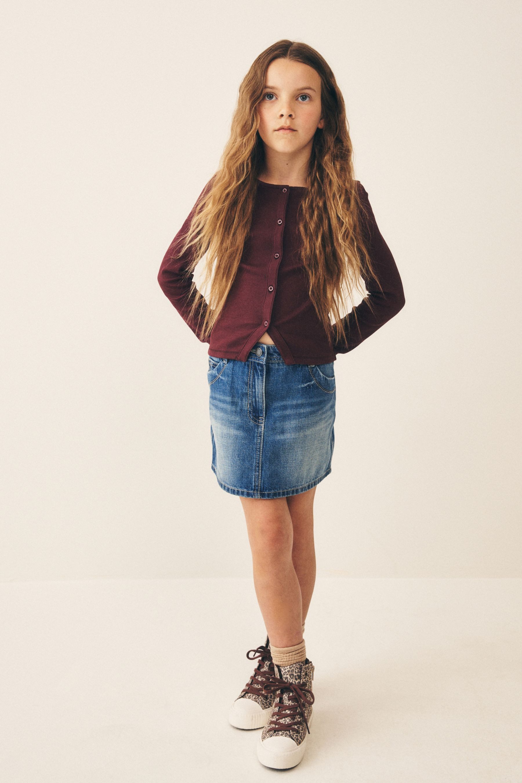 Next Jeansrock Denim-Rock aus 100 % Baumwolle (1-tlg) – Bild 3 von 5