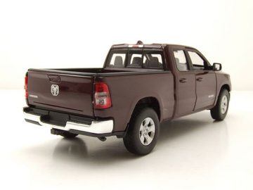 Welly Modellauto RAM 1500 Pick Up 2019 bordeaux Modellauto 1:24 Welly, Maßstab 1:24