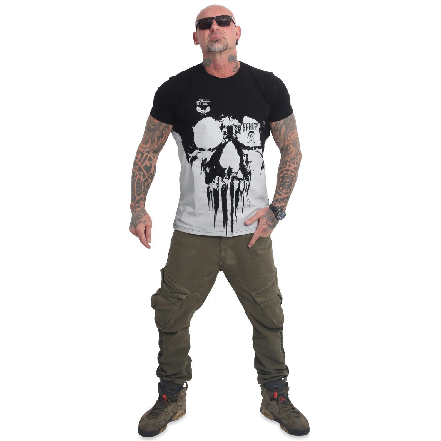 Noggin T-Shirt schwarz YAKUZA