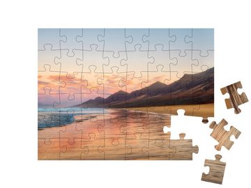 puzzleYOU Puzzle Cofete, Fuerteventura, Kanarische Inseln, 48 Puzzleteile, puzzleYOU-Kollektionen Fuerteventura