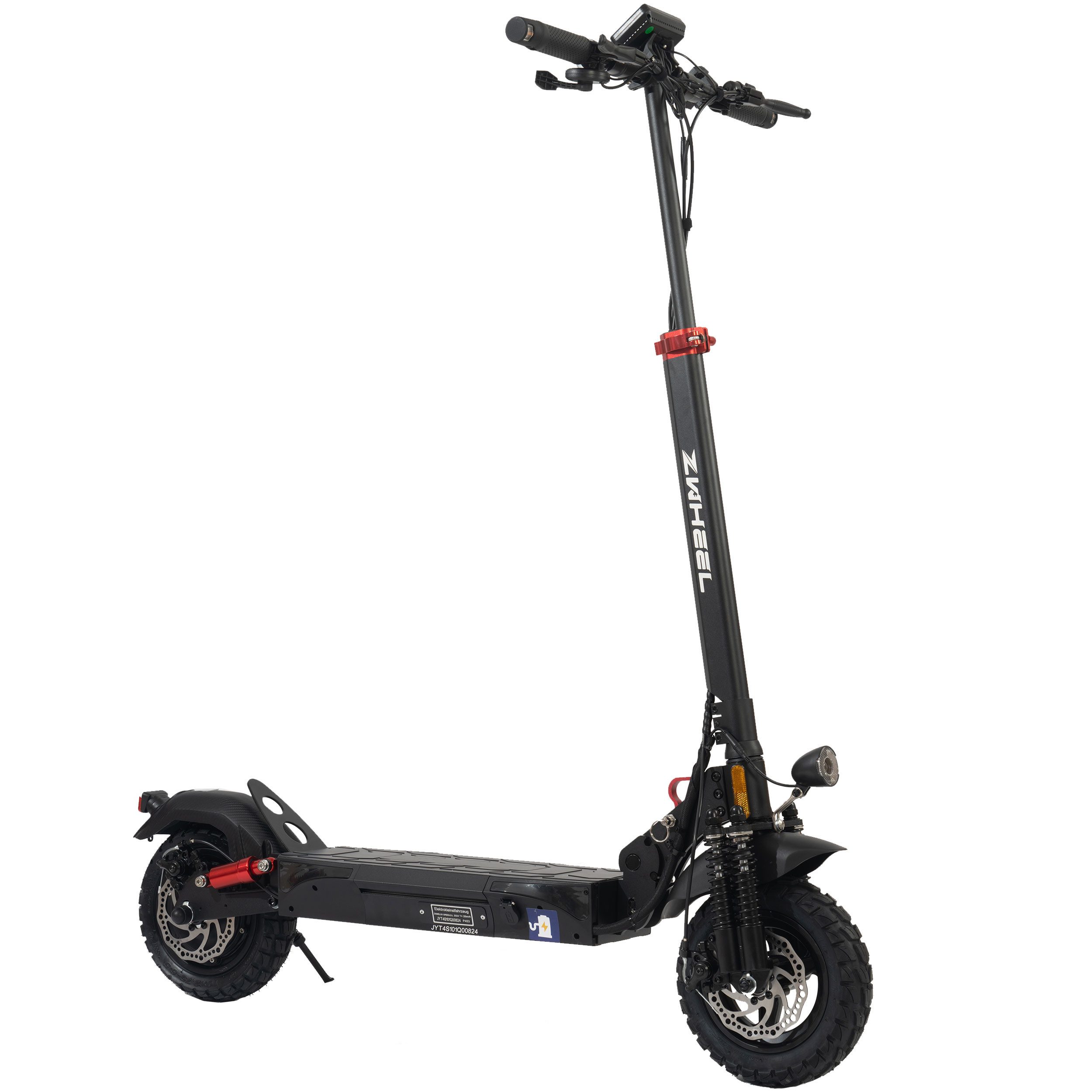 E-Scooter 10 Zoll T4 E-roller,max. 50 km, mit Straßenzulassung (ABE), klappbar