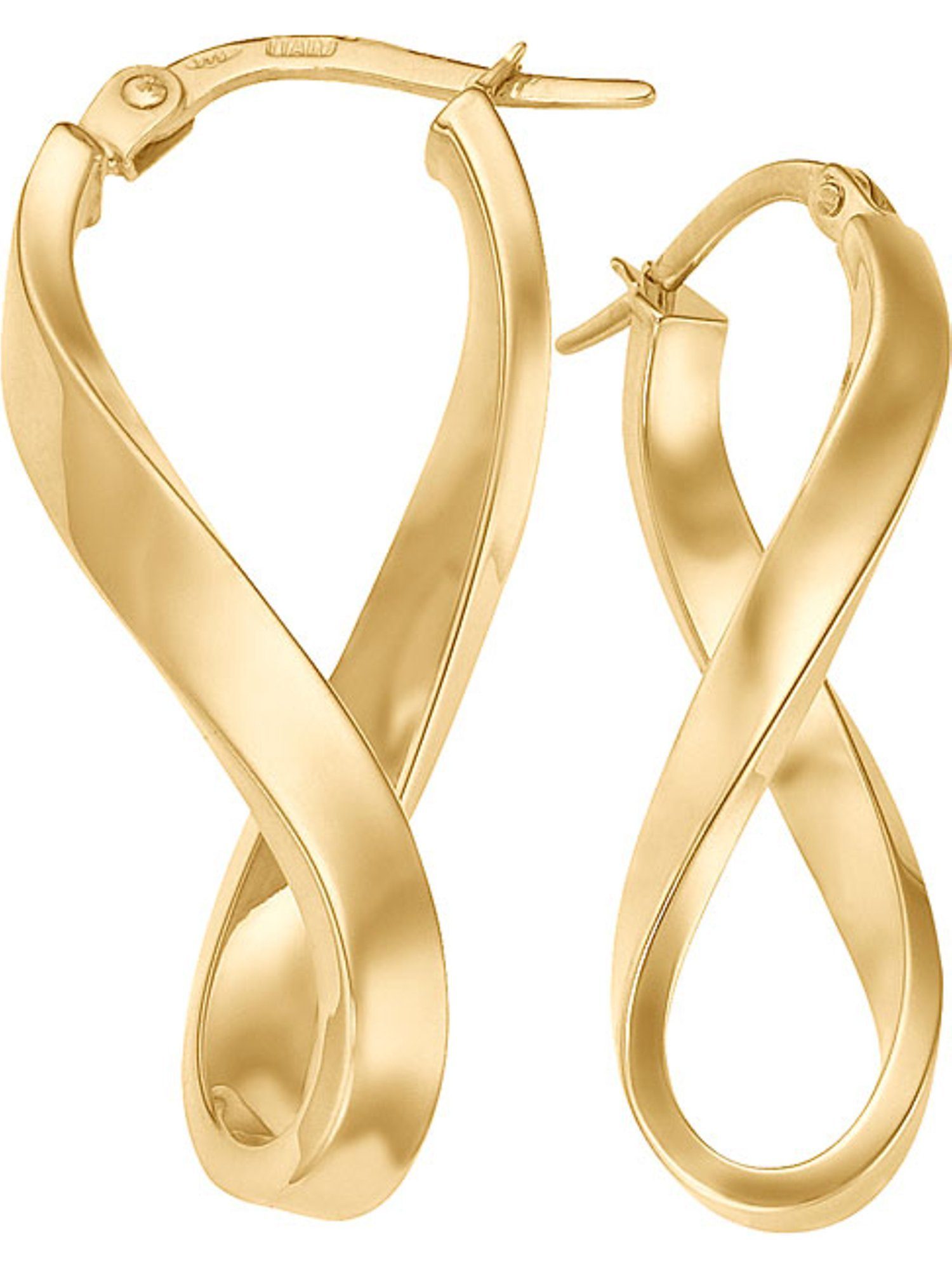 CHRIST Paar Серьги-кольца CHRIST Damen-Creolen 375er Gelbgold (Paar)
