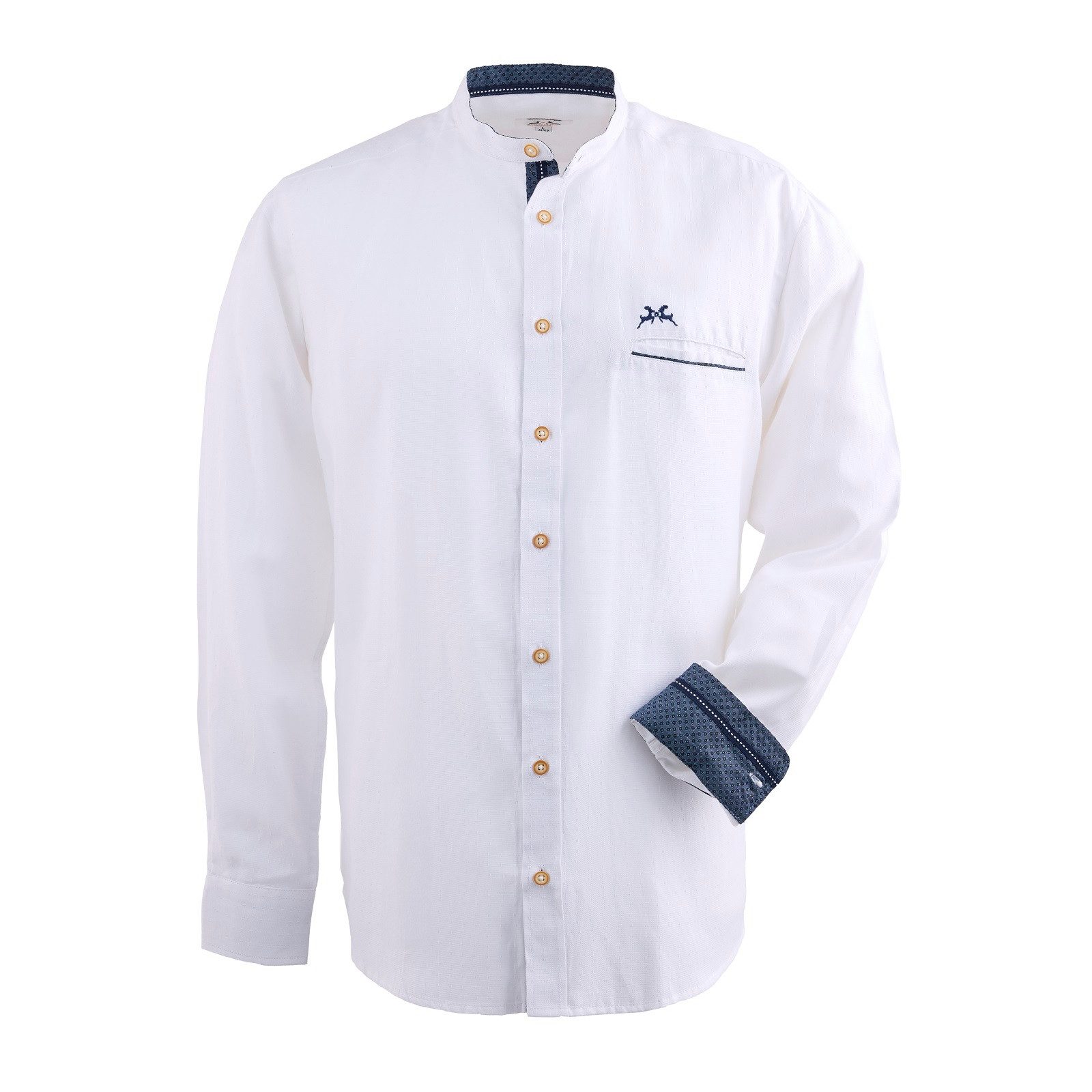 Maddox Trachtenhemd Hemd-82 Taillierter Slimfit-Schnitt 100% günstig online kaufen