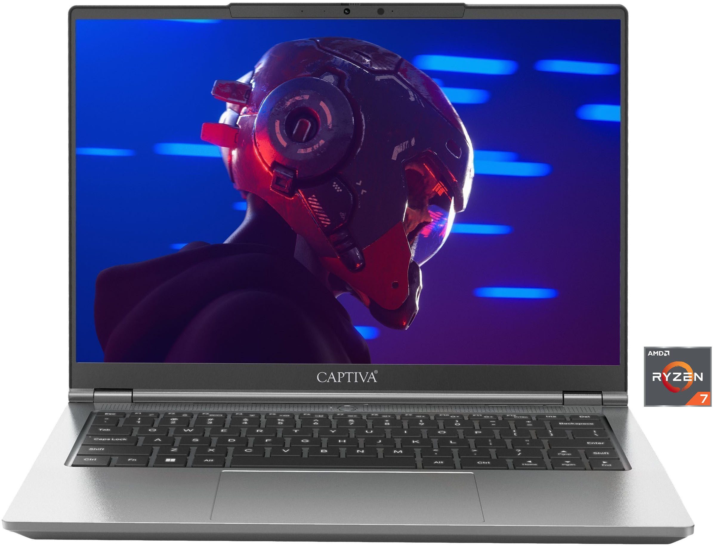 CAPTIVA Business/Office I10-1344GE Business-Notebook (35,6 cm/14 Zoll, AMD Ryzen 7 255, Radeon 780M, 16 GB, 1000 GB SSD)