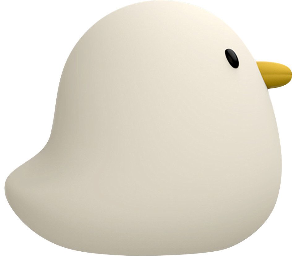 MegaLight Nachtlicht Megalight LED-Badelicht Swimmy Duck 0,1W RGBW weiß, Inkl. Leuchtmittel, Nicht dimmbar nicht Smart Home-fähig ohne Bewegungsmelder