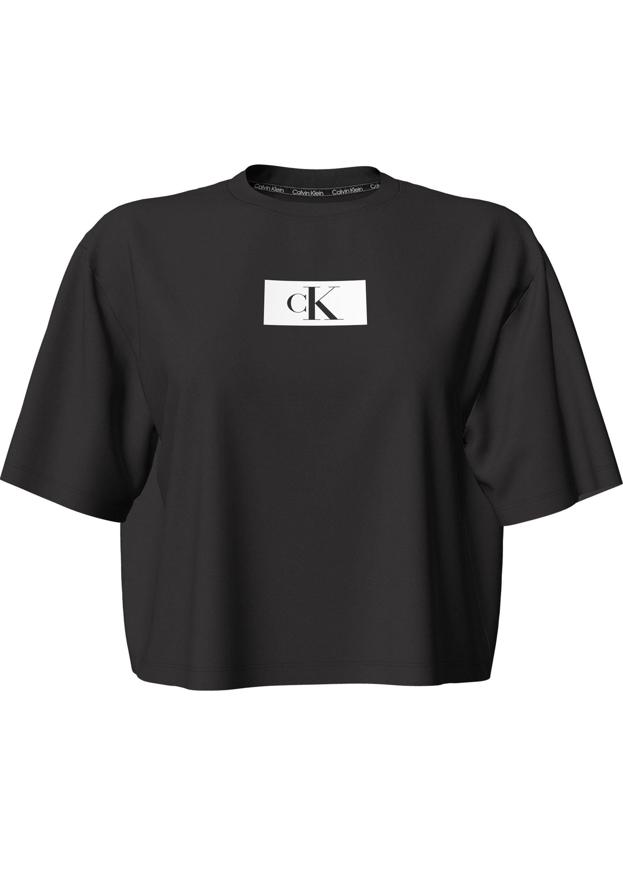 Underwear S/S NECK (FF) Klein Kurzarmshirt Calvin CREW