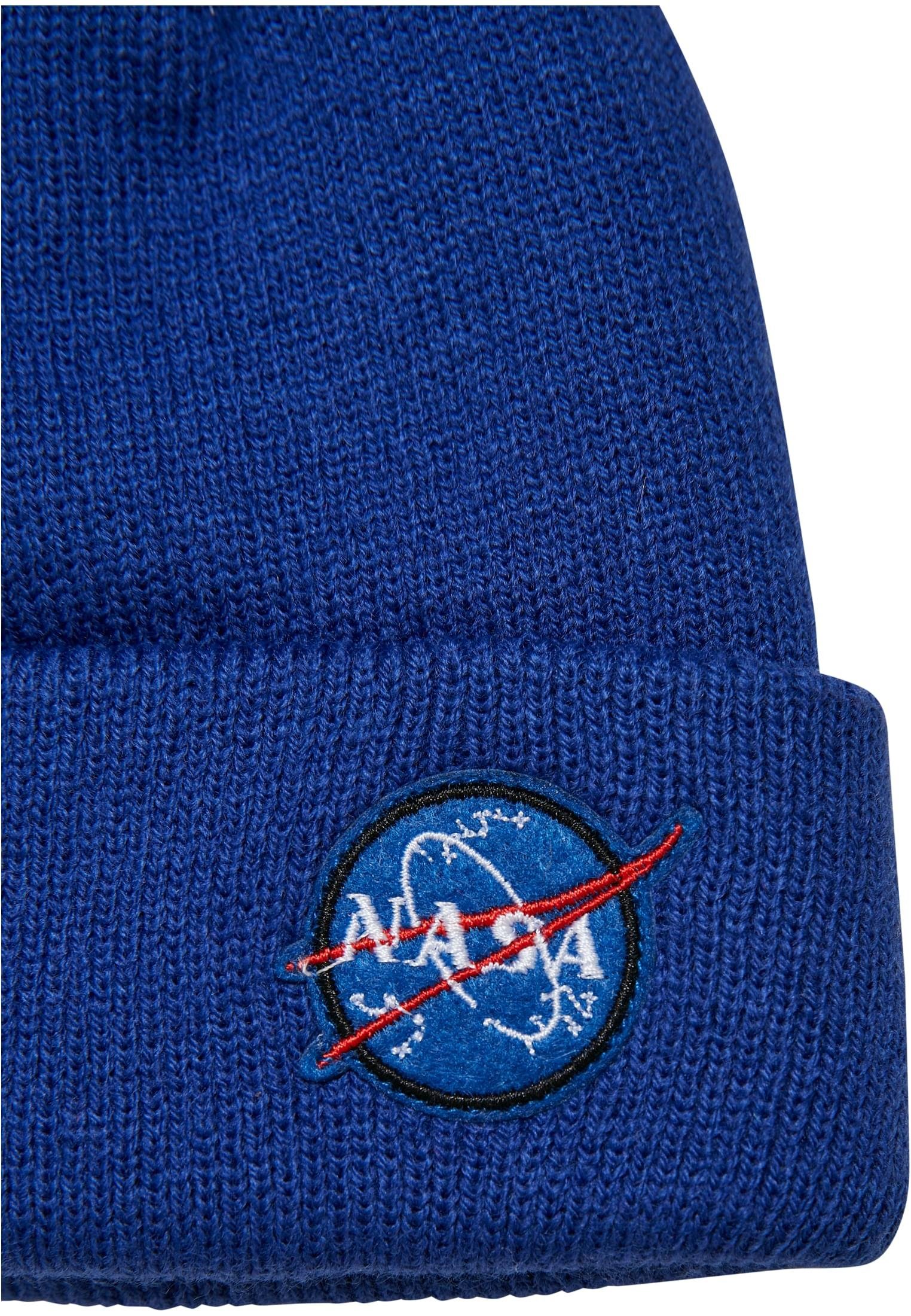 Accessoires NASA Beanie MisterTee (1-St) Kids Beanie royalblue Embroidery