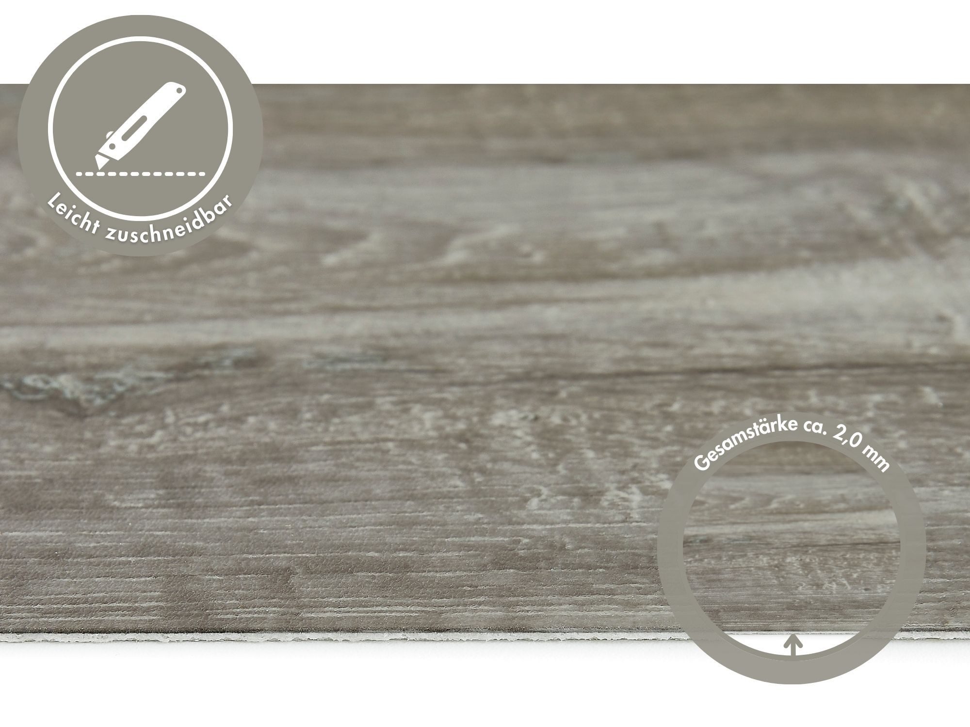 Landhausdiele Dunkelgrau