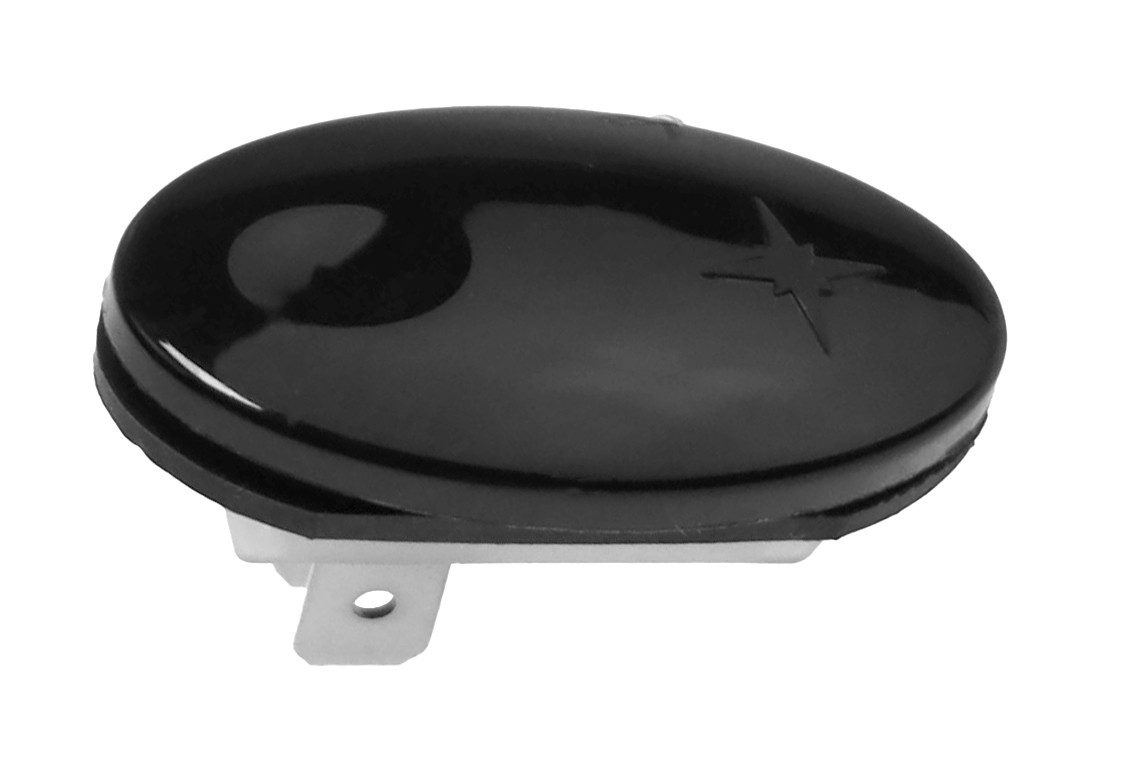 Whirlpool Montagezubehör Backofen Whirlpool C00313015 Schalter Druckknopf oval für Gaskochmulde Gaskochf