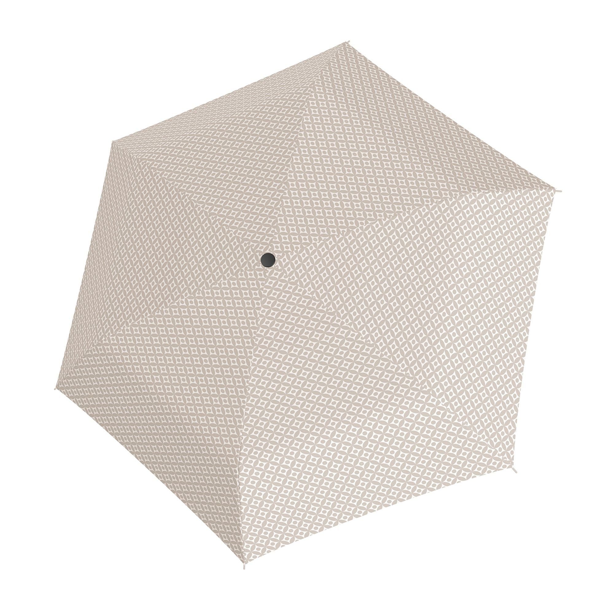 doppler® Taschenregenschirm Carbonsteel beige