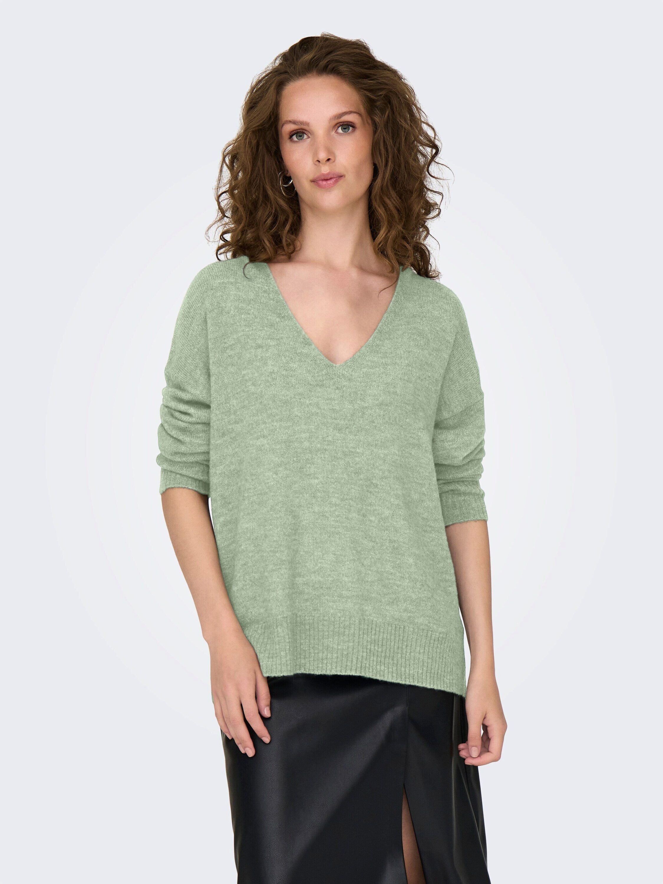 JDY Strickpullover JDYElanora (1-tlg) Plain/ohne Details