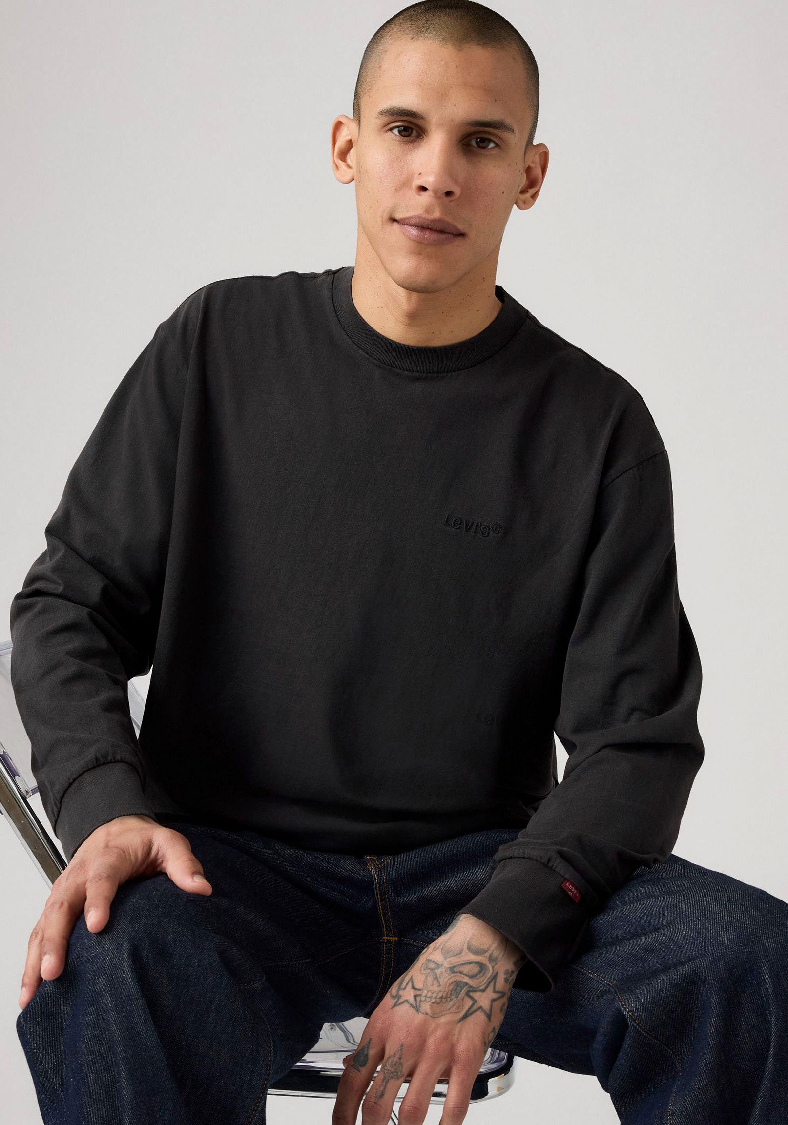 Levi's® Langarmshirt GARMENT- Färbung günstig online kaufen