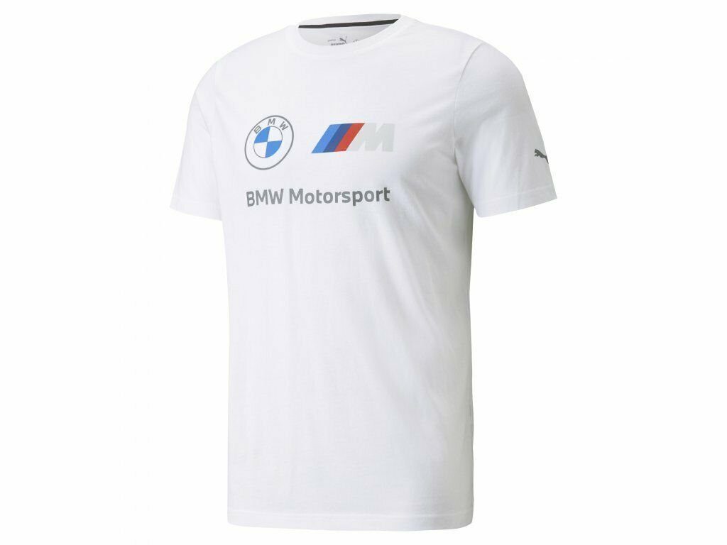 BMW T-Shirt BMW M Motorsport Essentials Herren-T-Shirt mit Logo Weiß
