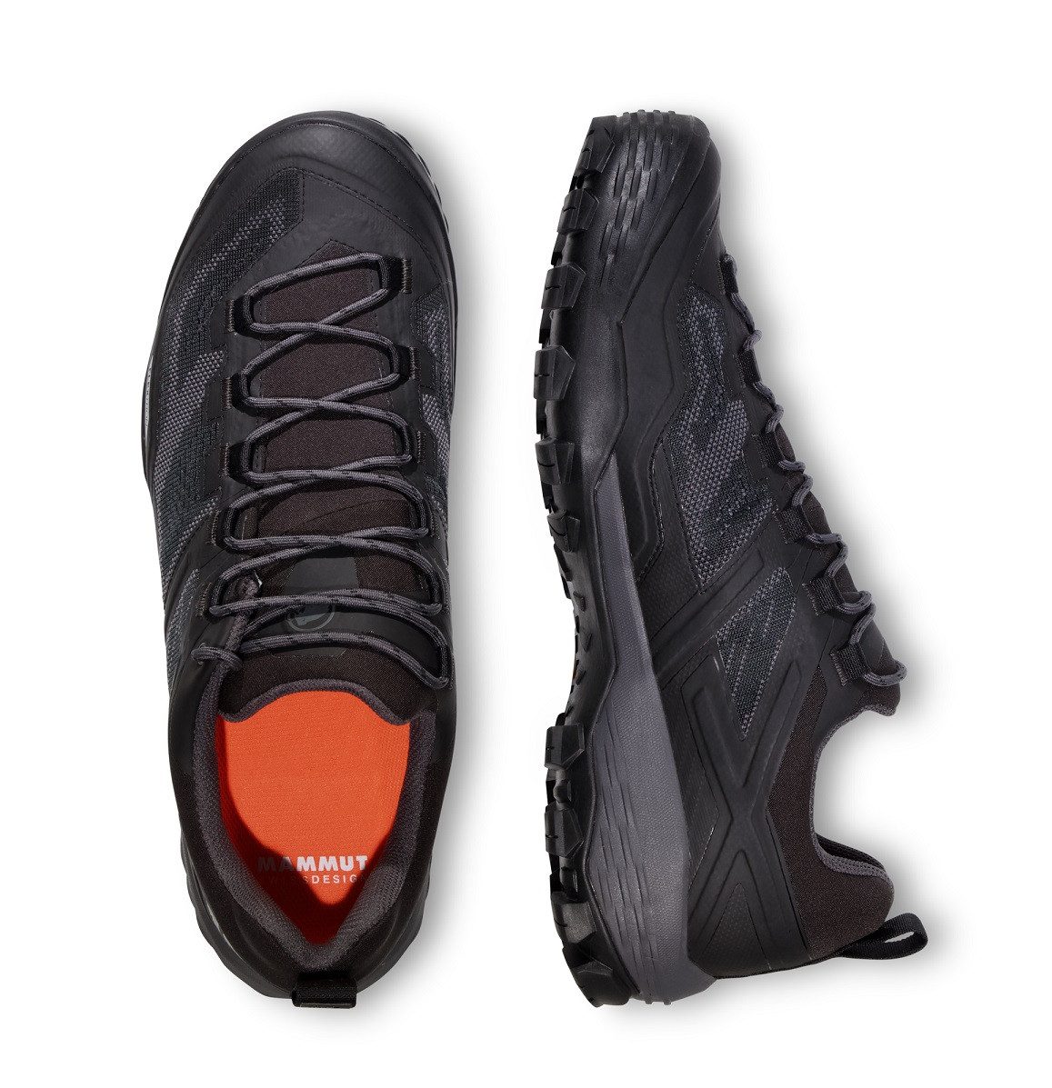 Mammut Ducan Low GTX #22 (Tagestouren, wasserdicht) schwarz Herren Wanderschuh