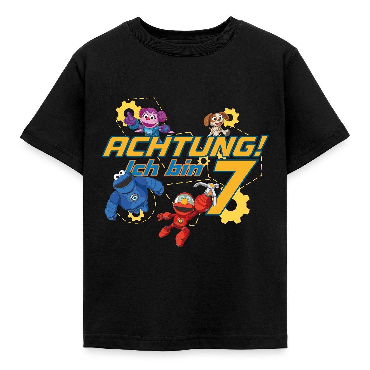 T-Shirt Mecha Builders Kinderhelden Technik Teamwerk Spaß Kinder T-Shirt
