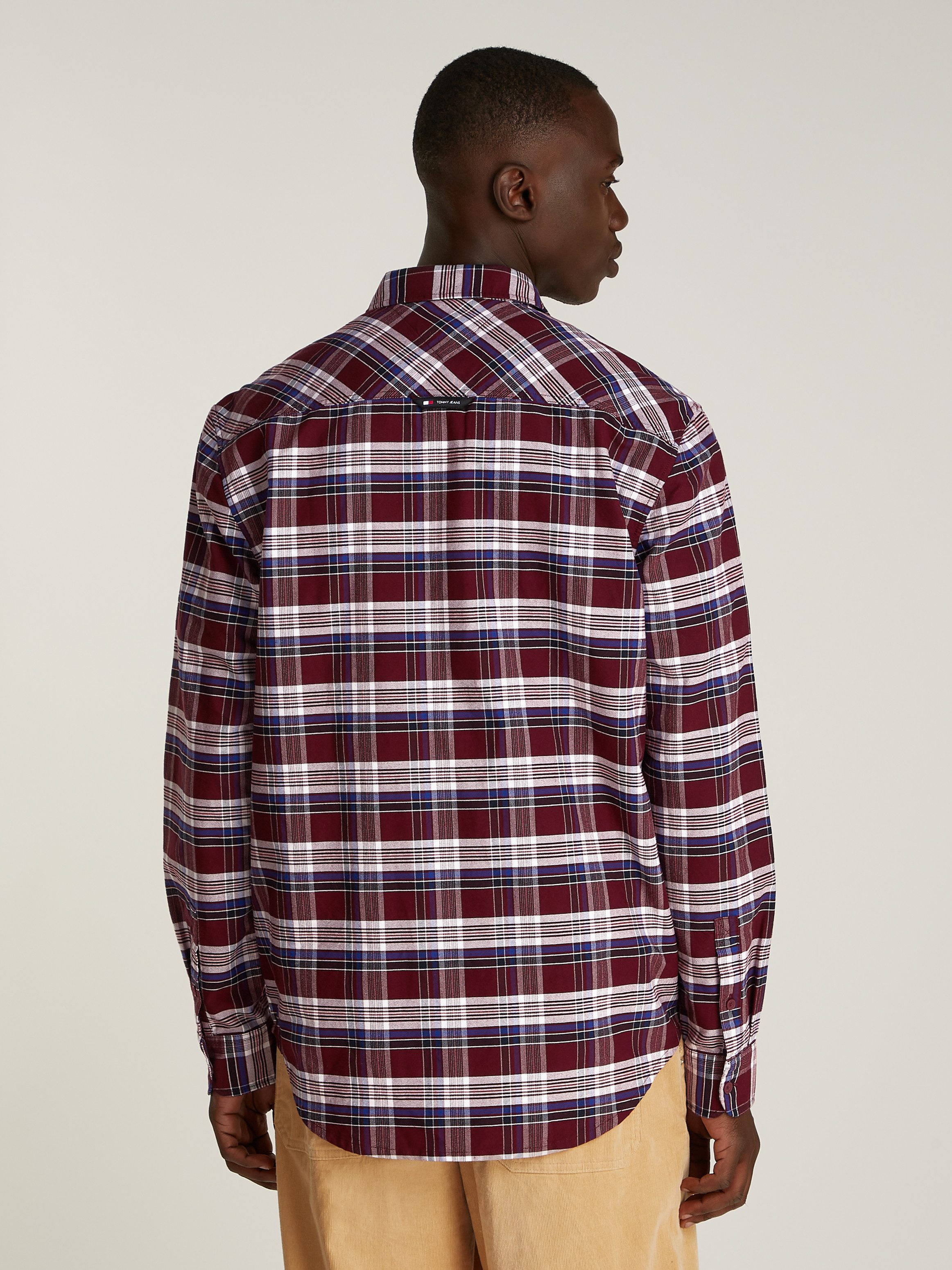 Tommy Jeans Karohemd TJM REG OXFORD günstig online kaufen