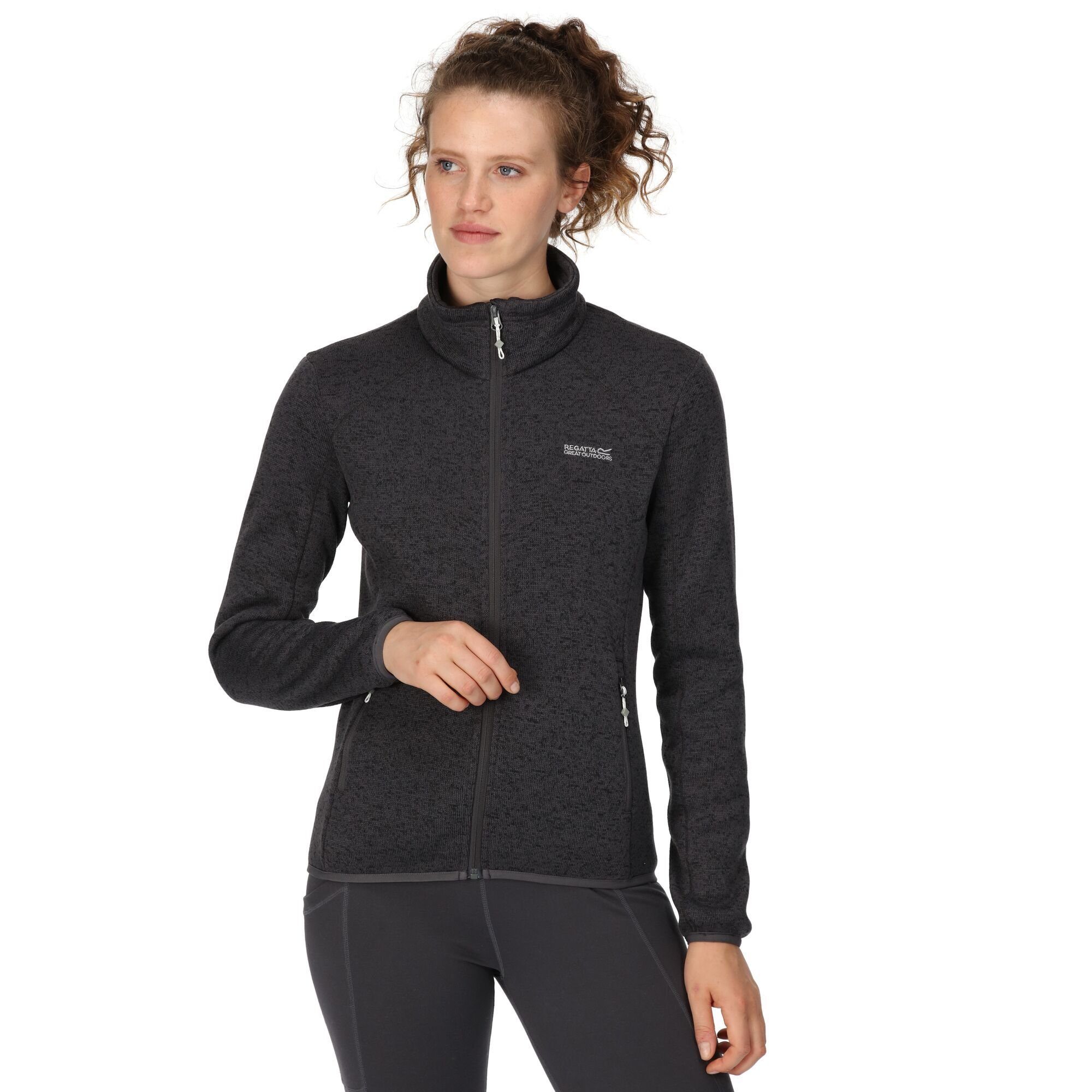 Newhill Regatta Fleecejacke schnelltrocknend für Damen, Grey Seal