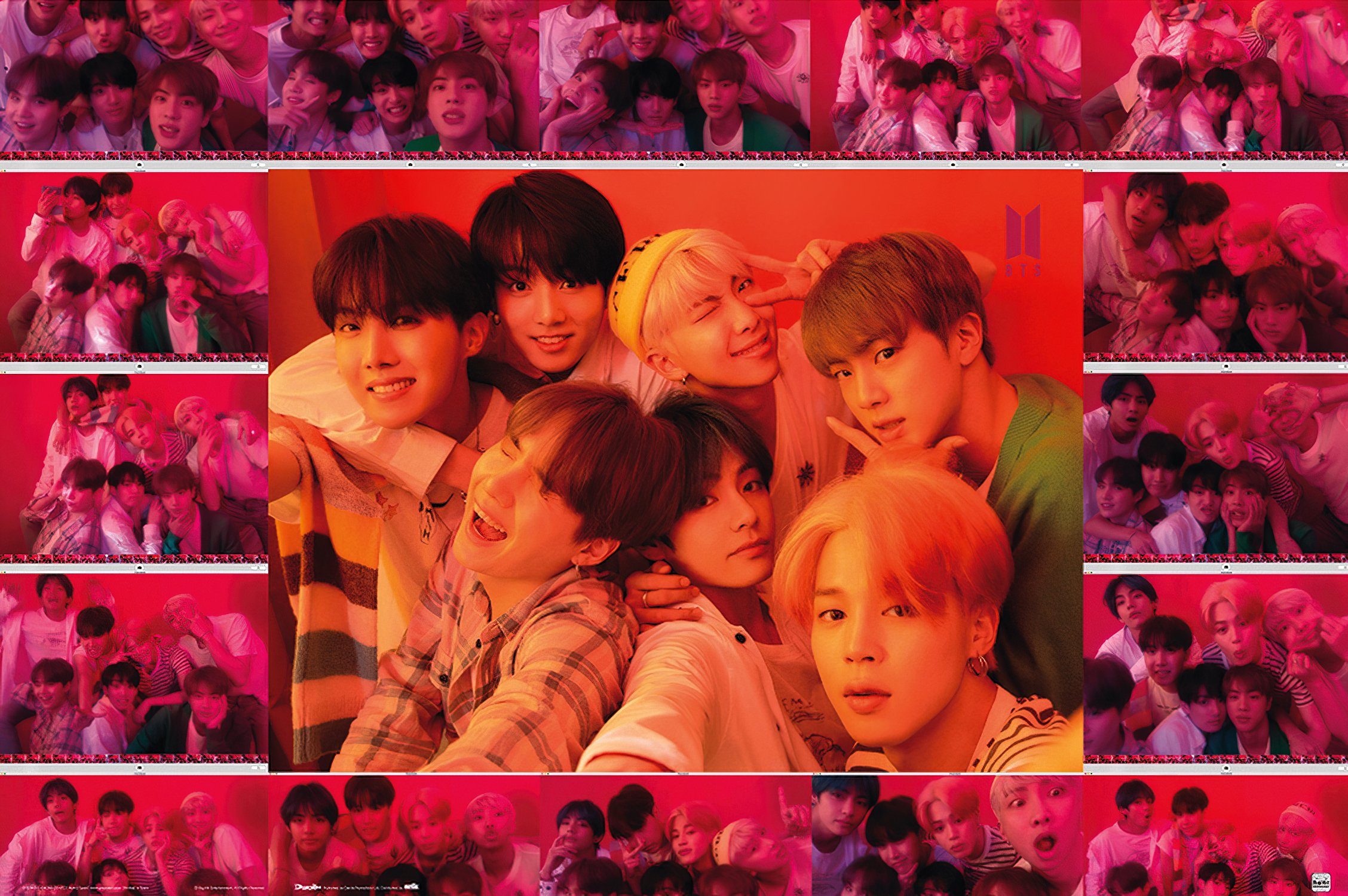 Poster BTS Poster Selfie 91,5 x 61 cm