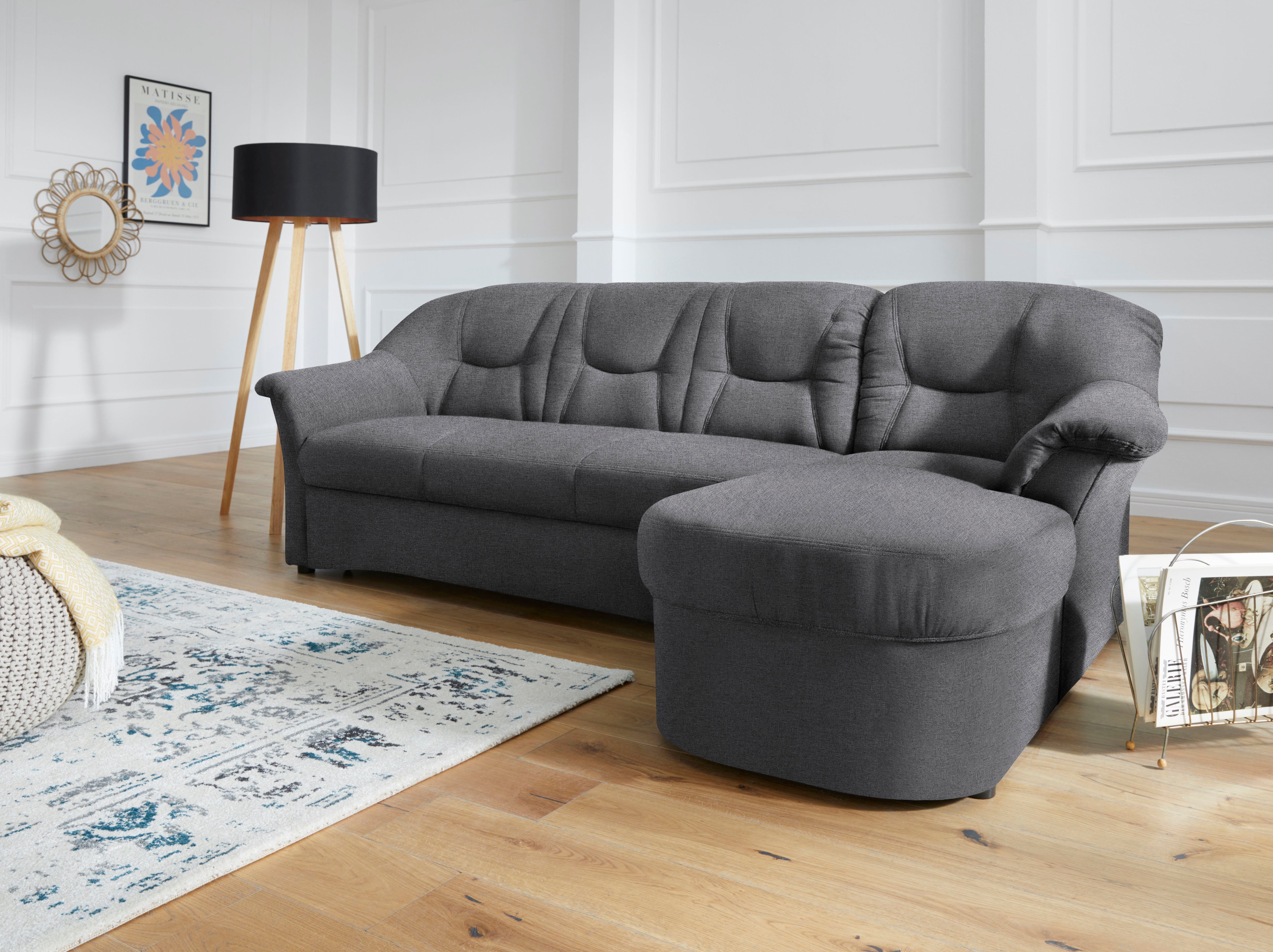 DOMO collection Ecksofa "Sarafina zeitlos und komfortabel, optional mit Fed günstig online kaufen