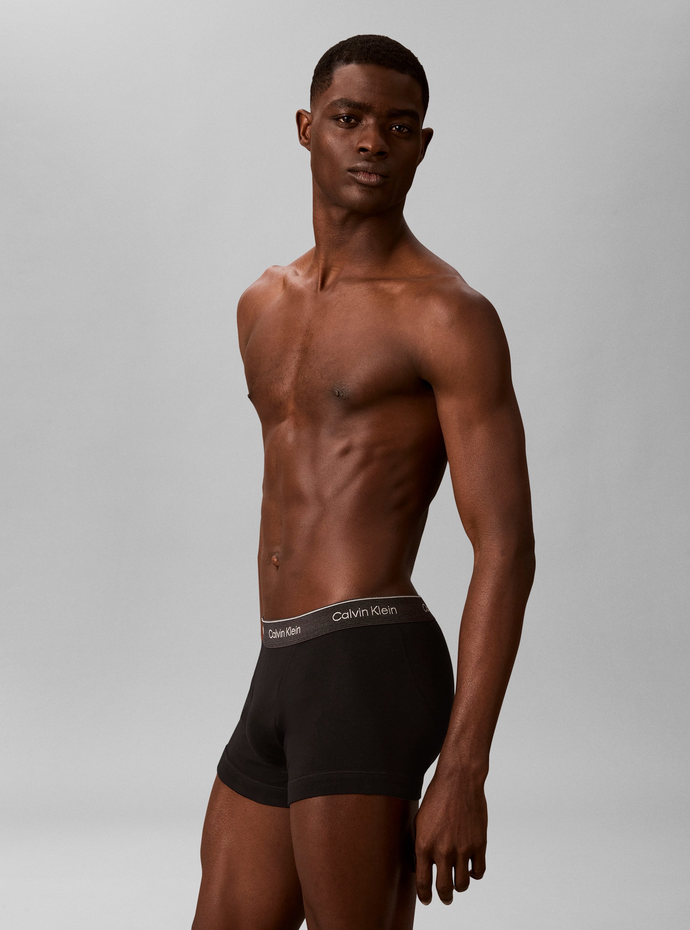 Calvin Klein Underwear Trunk TRUNK 3PK (Packung, 3er-Pack) mit Logo-Elastikbund