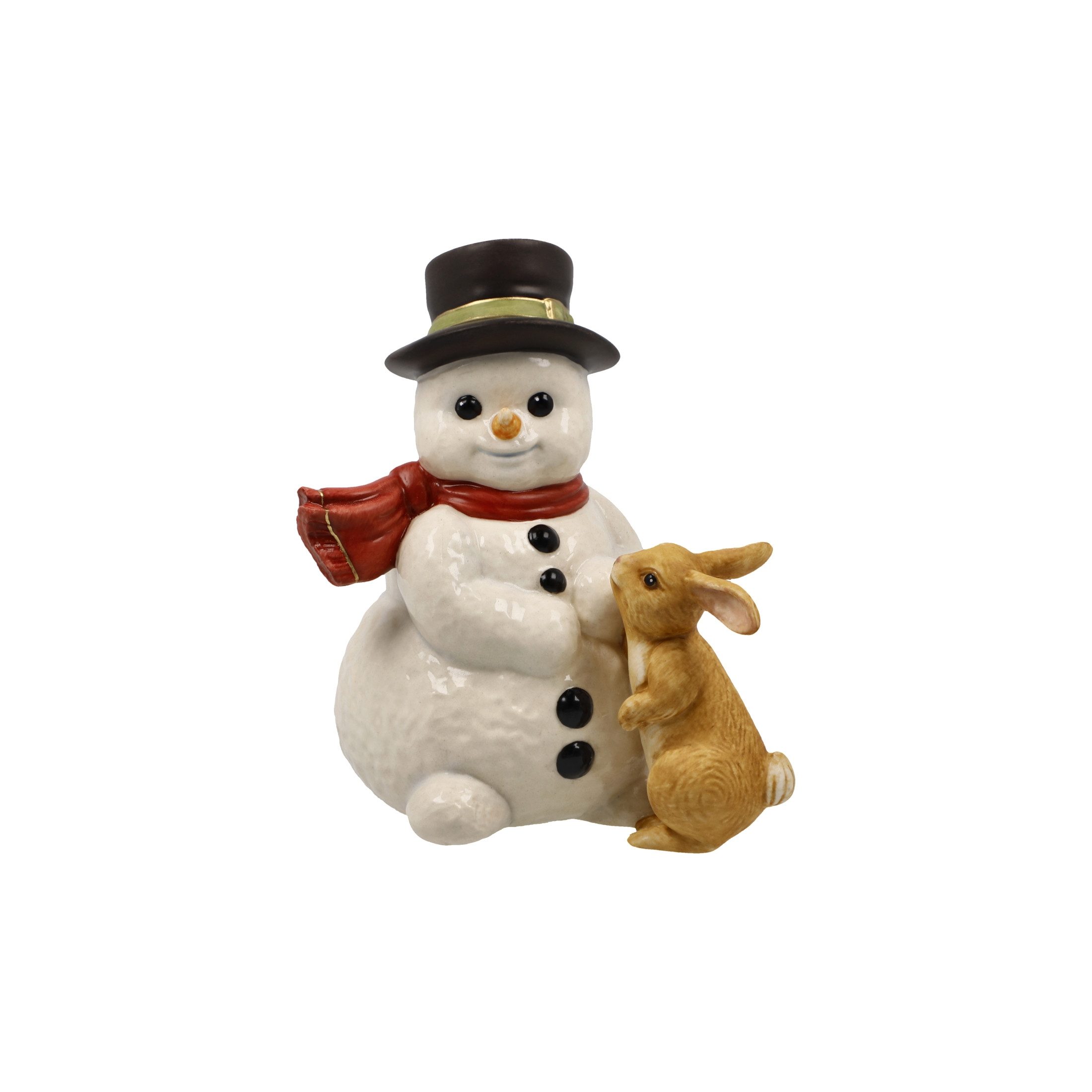 Goebel Weihnachtsfigur Goebel Im Winterwald Schneemann günstig online kaufen