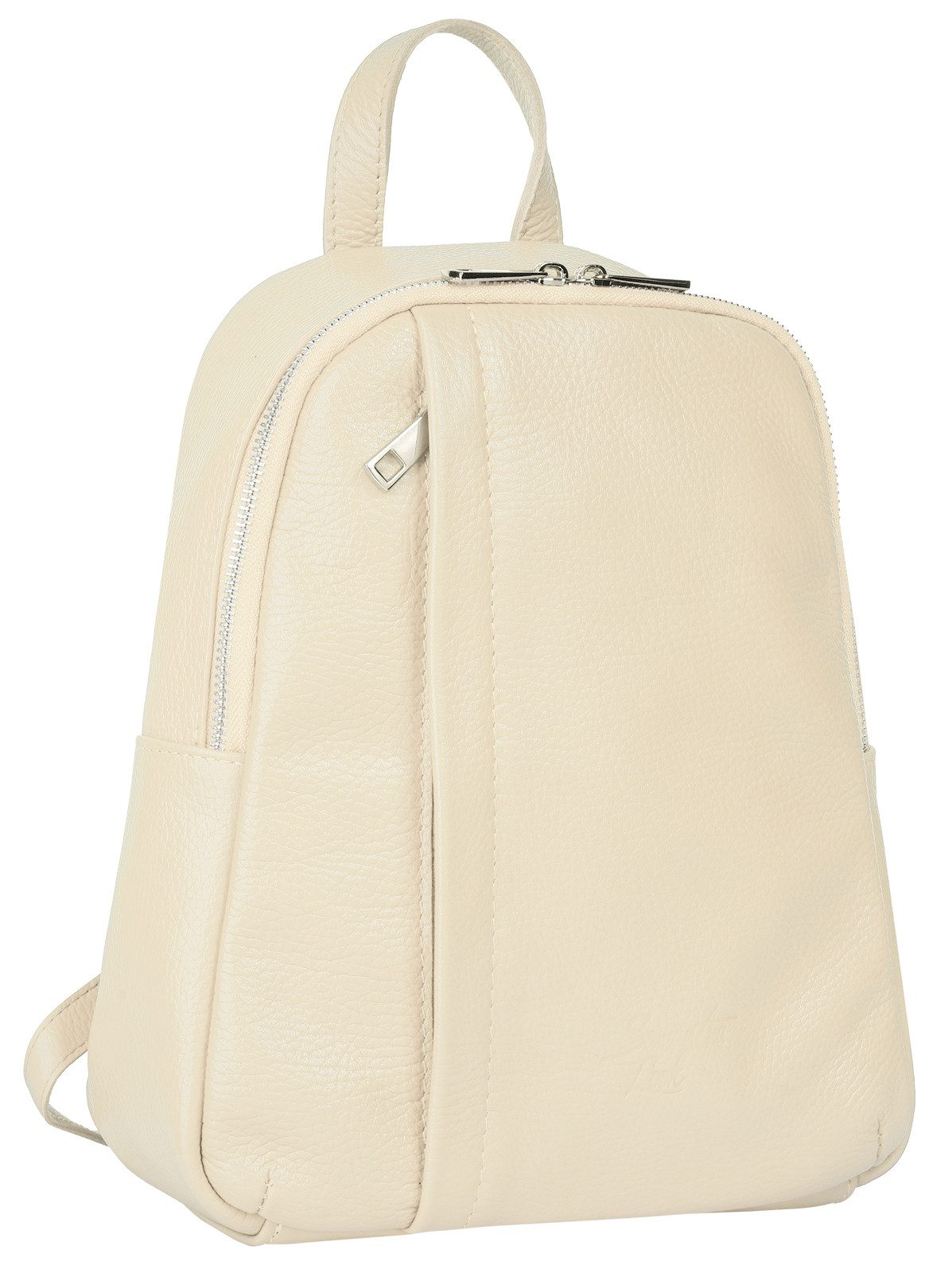 Samantha Look Cityrucksack, Echt Leder, Made in Italy