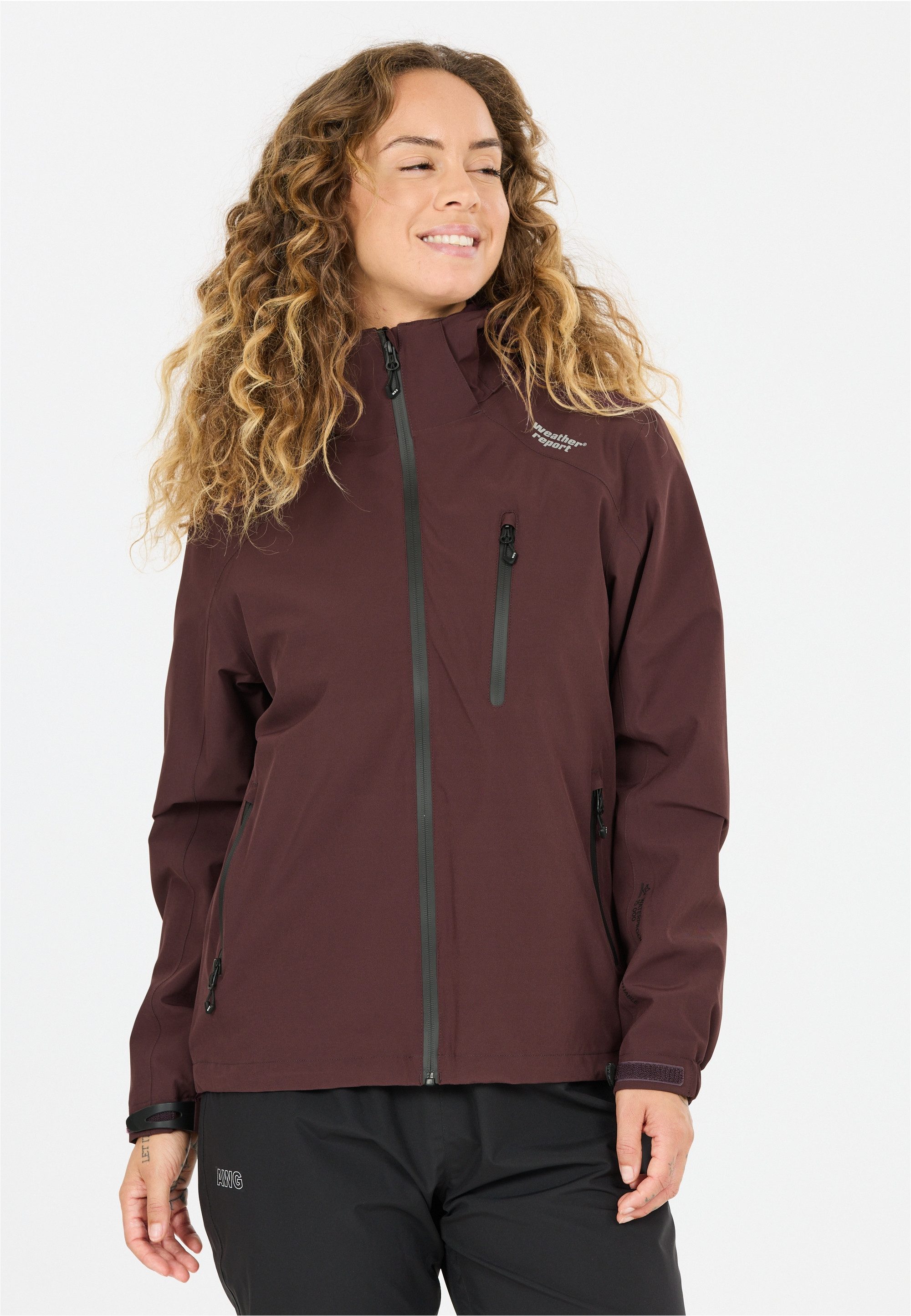WEATHER REPORT Outdoorjacke CAMELIA W-PRO15000 mit wasserdichter Beschichtung