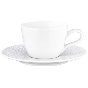 Seltmann Weiden Tasse Nori Home Kaffeetassen mit Untertassen 240 ml, Porzellan