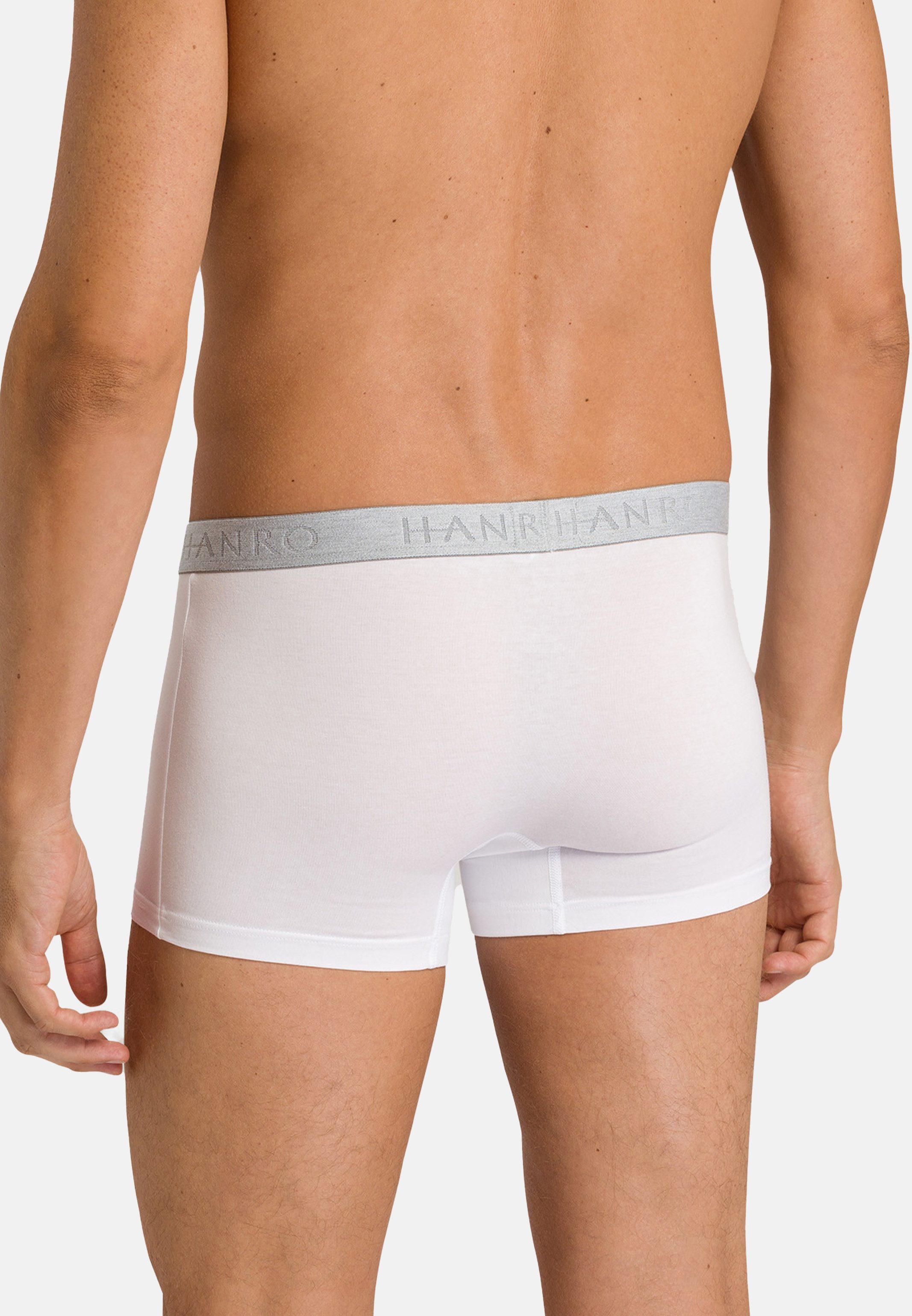 Hanro Retro Boxer 2er Pack Cotton Essentials (Spar-Set, 2-St) Retro Short / Pant - Baumwolle - ohne Eingriff