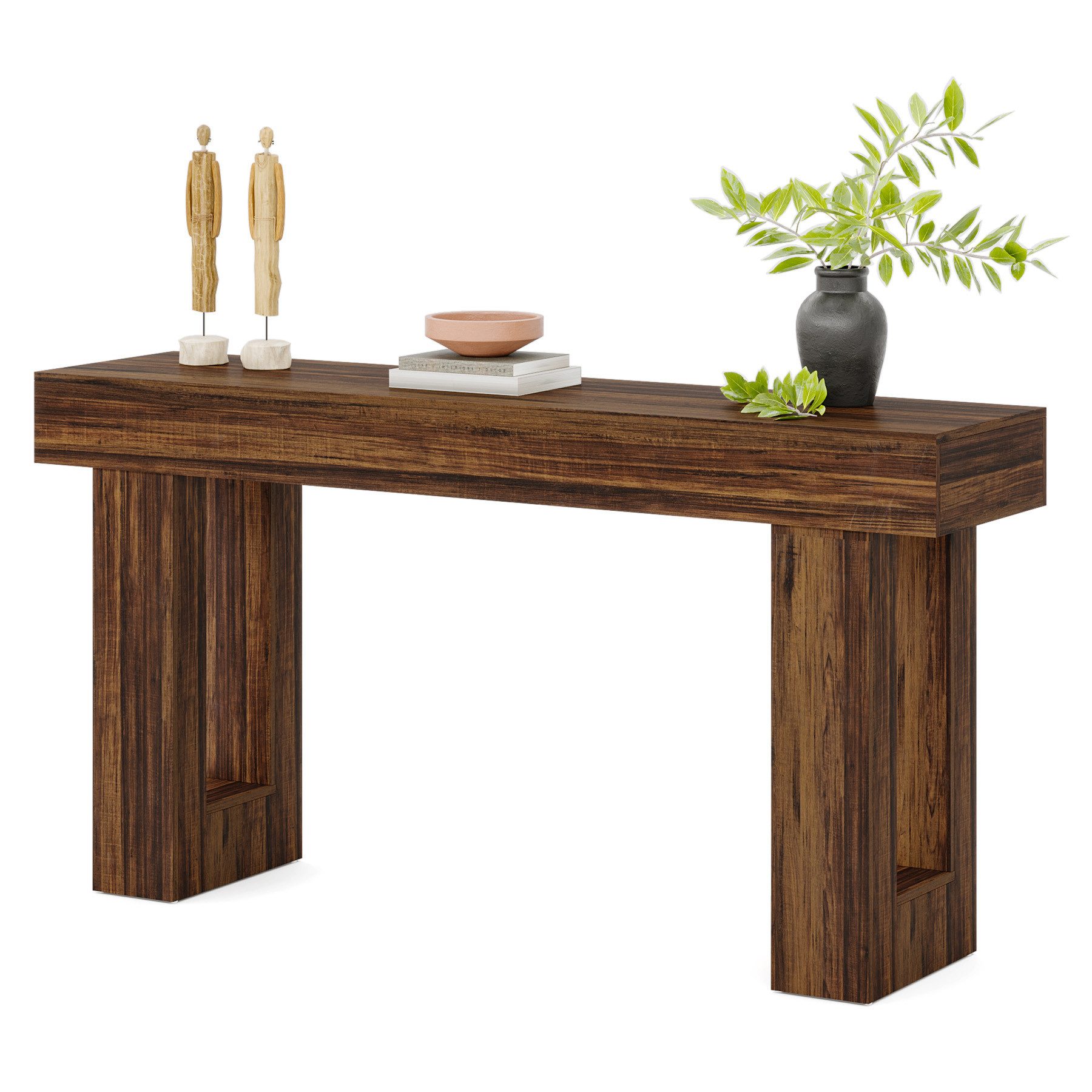 Tribesigns Konsolentisch 160 cm Langer Tisch, Flur Tisch für Eingang