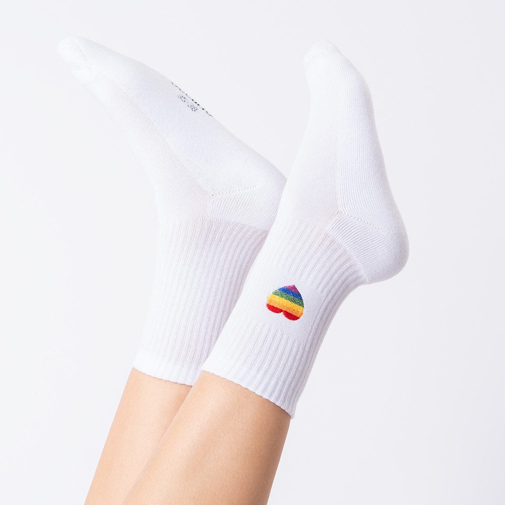 OCCULTO Tennissocken Herren & Damen LGBTQ Tennissocken 3er Pack (Modell: Pride) (3-Paar)