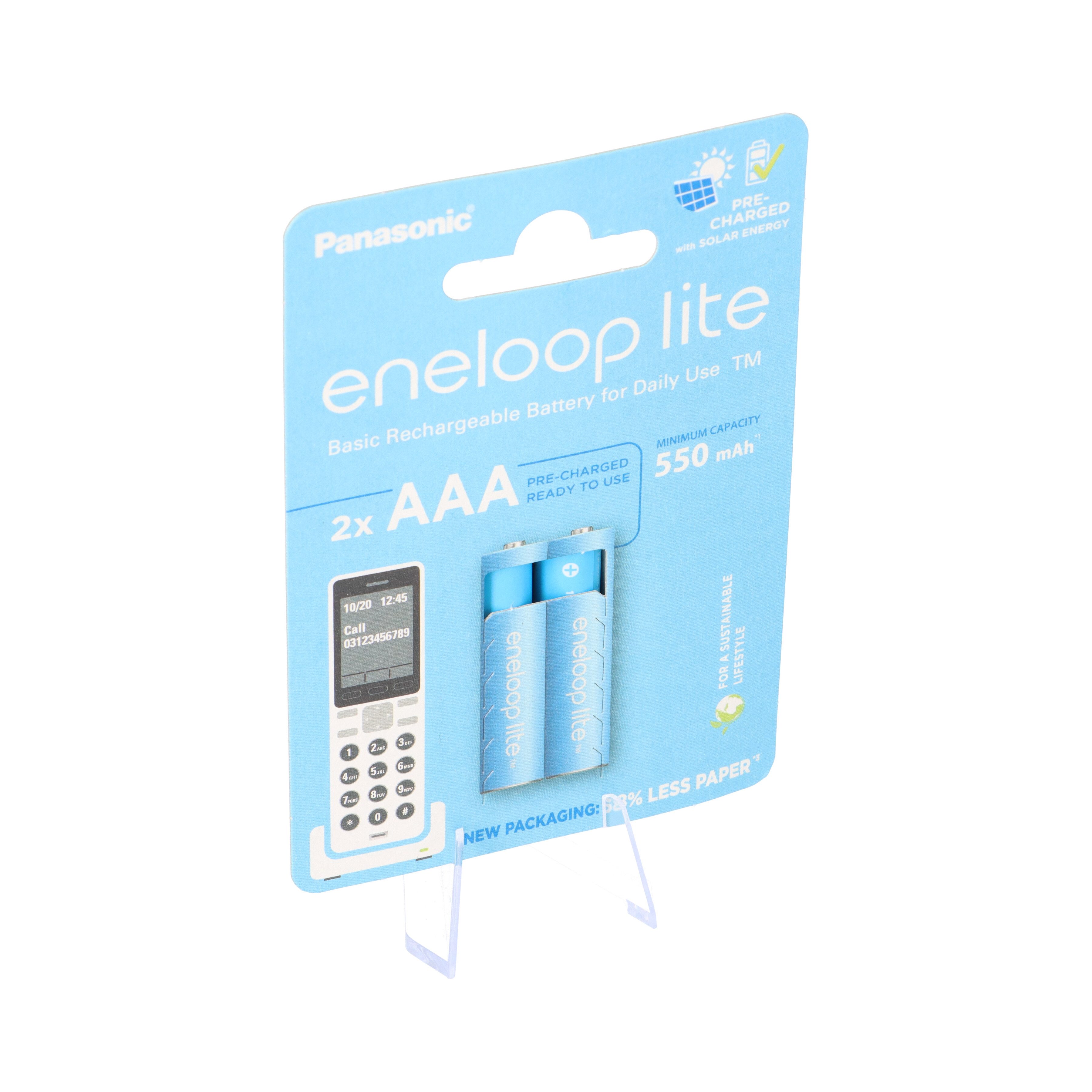 eneloop eneloop lite Micro Akku BK-4LCCE/2DE Ni-MH 1,2V / 550mAh Akku